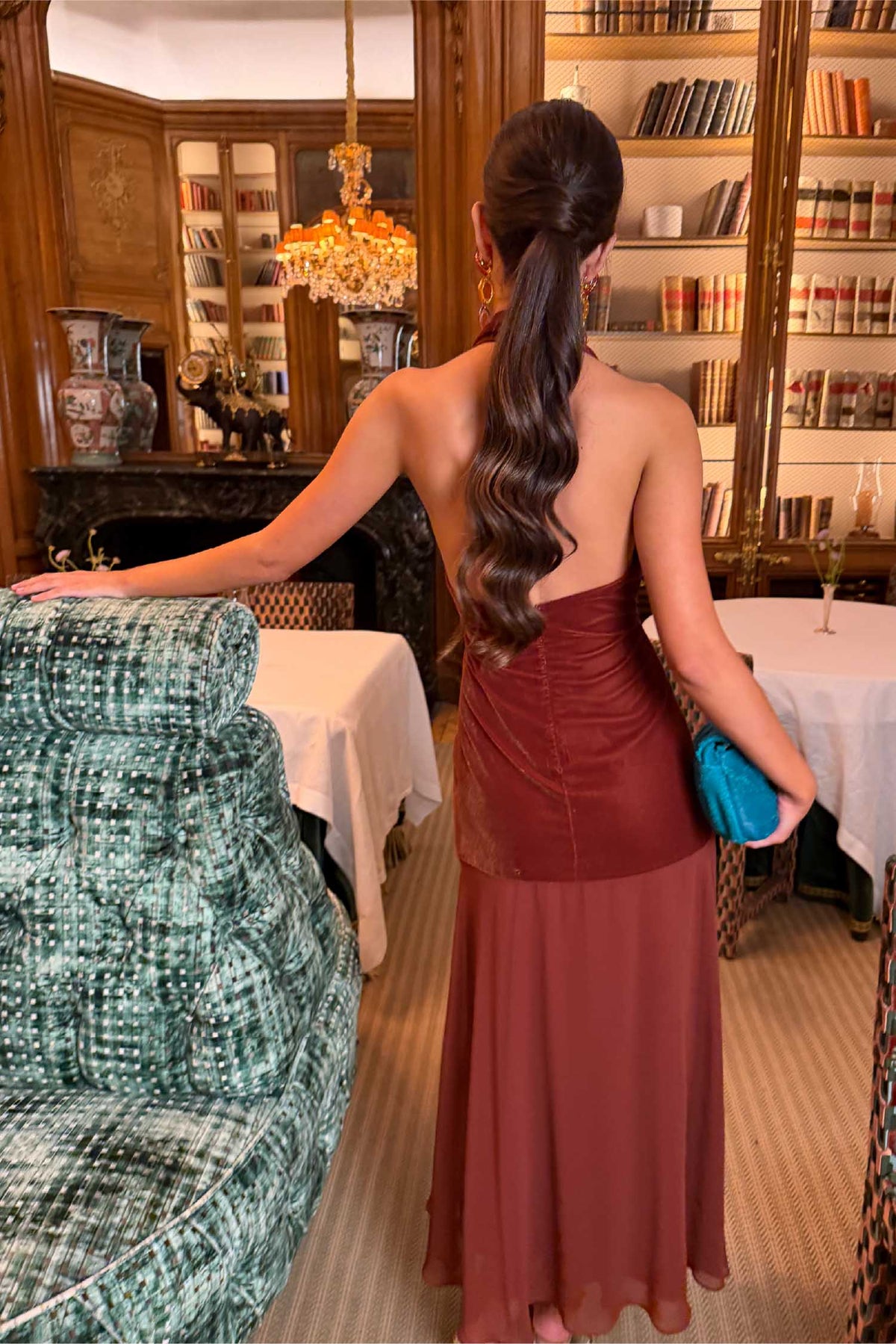 Vestido Frida Cobre