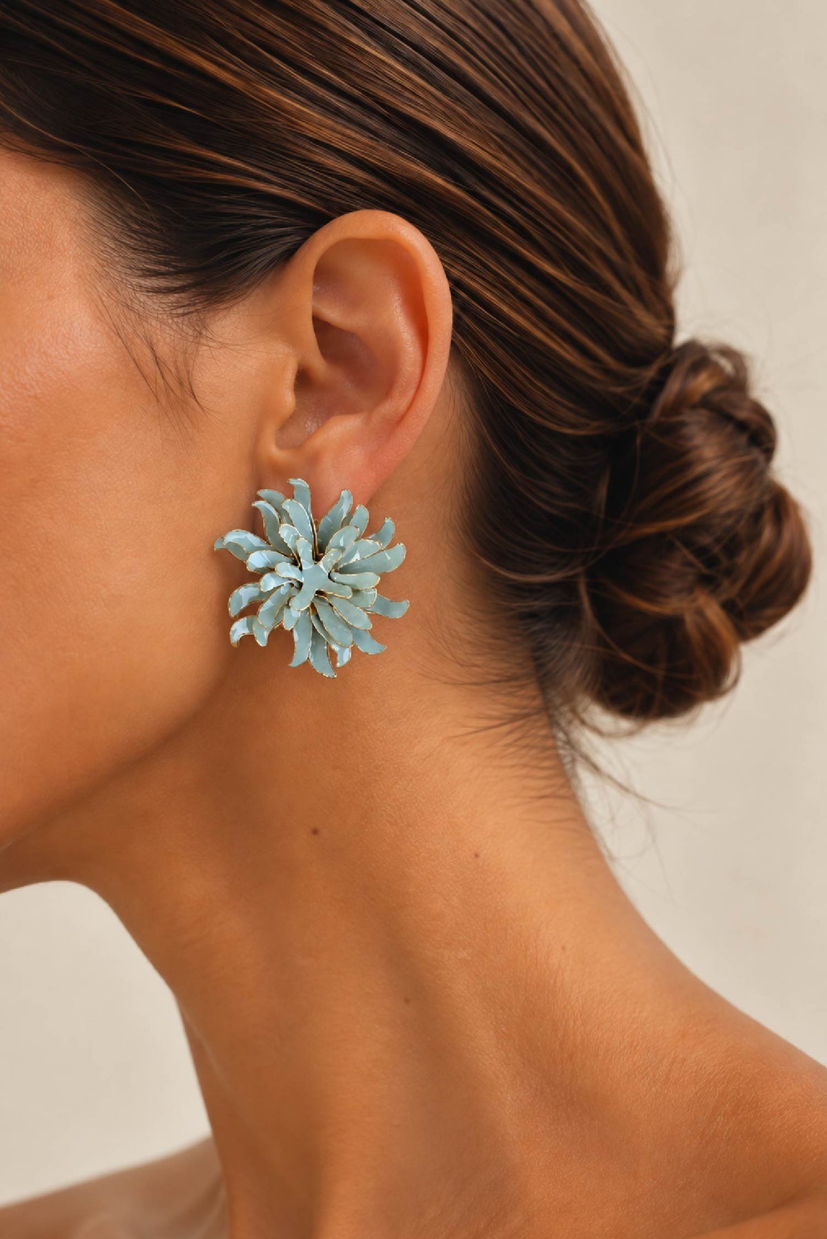 Pendientes Anubis Azul