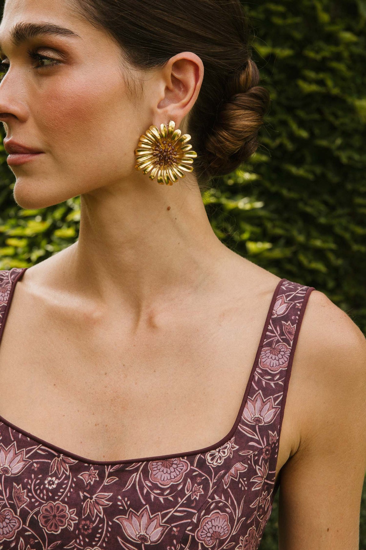 Pendientes Apolo Dorado