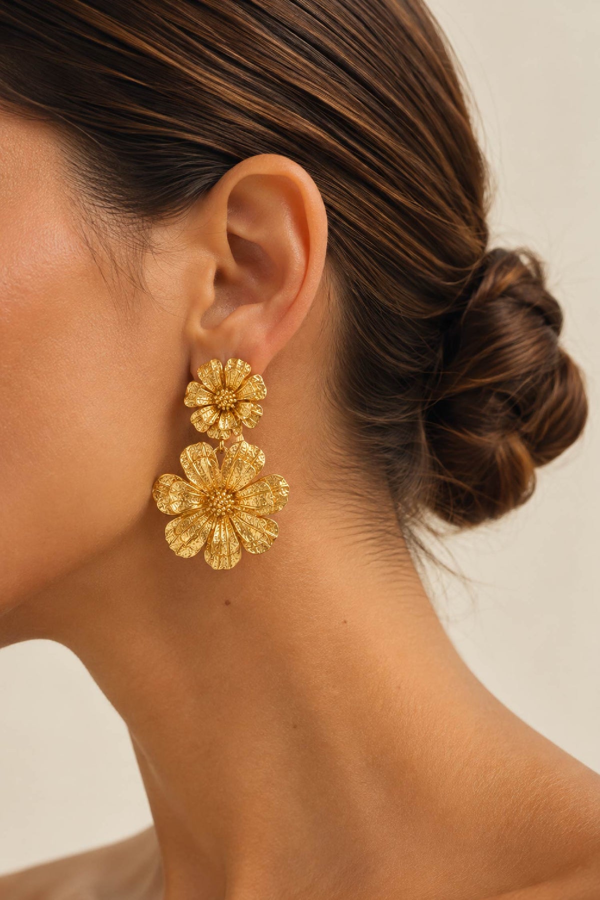 Pendientes Gea Dorado