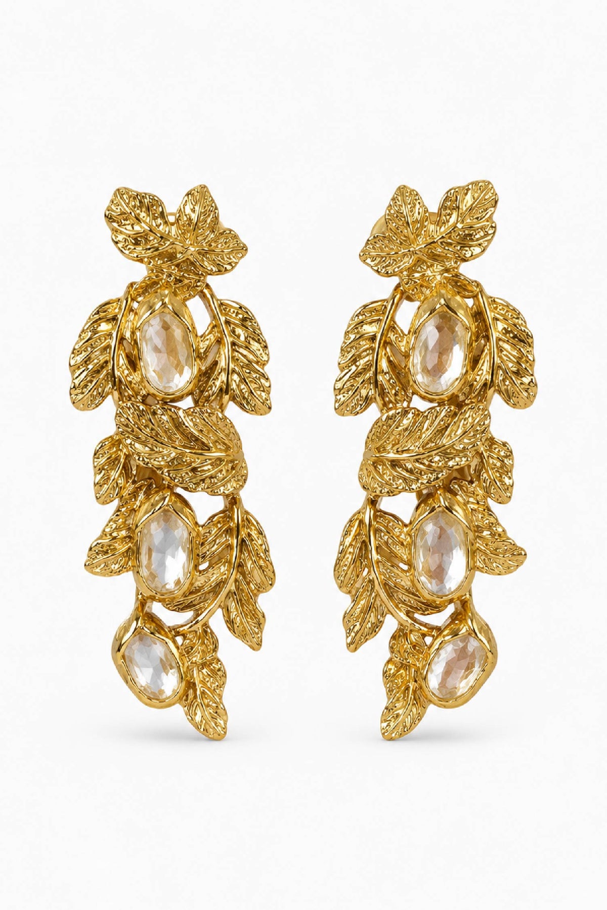 Boucles d'oreilles Selene Doré