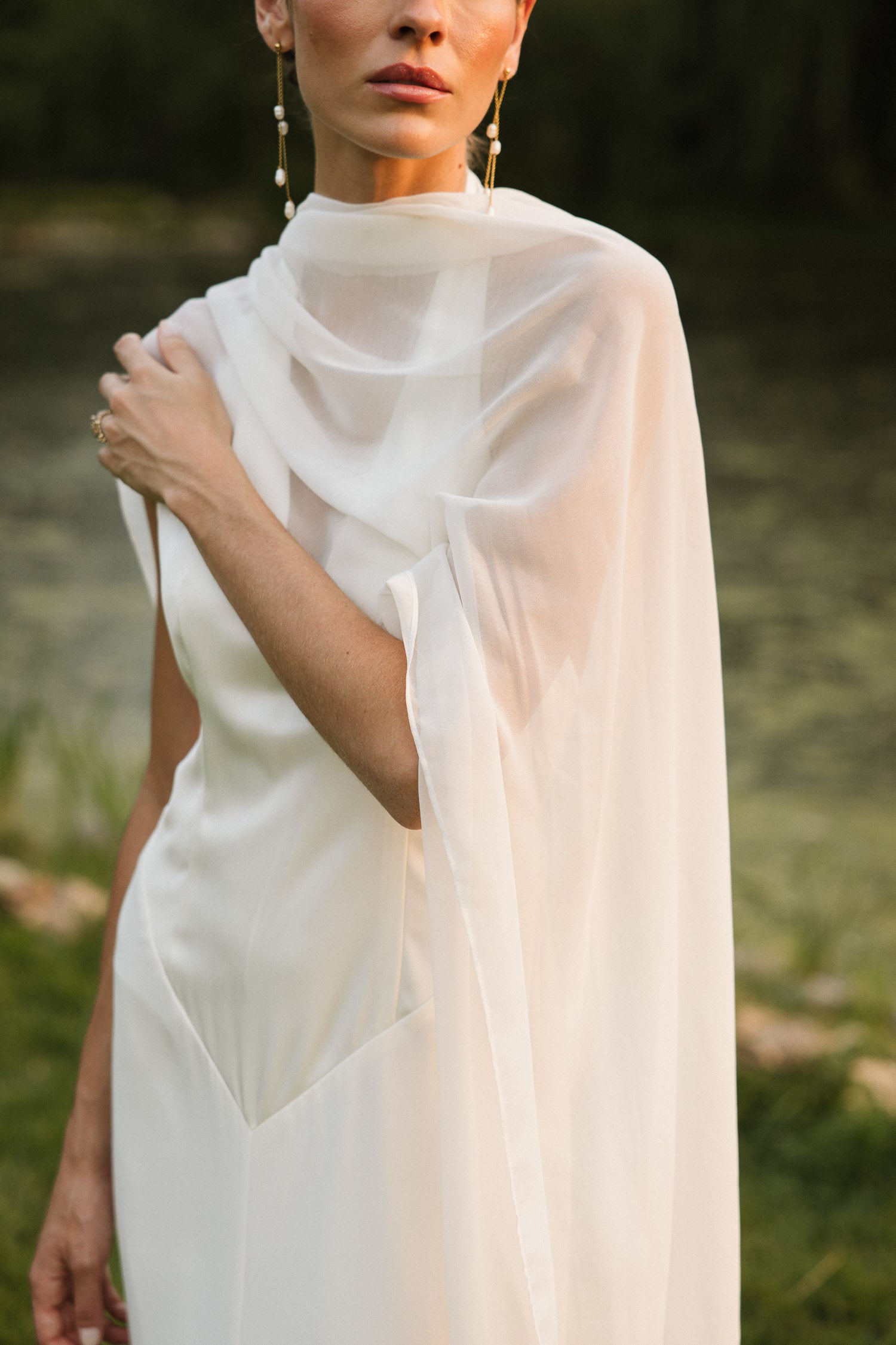 Tosca Shawl Ivory