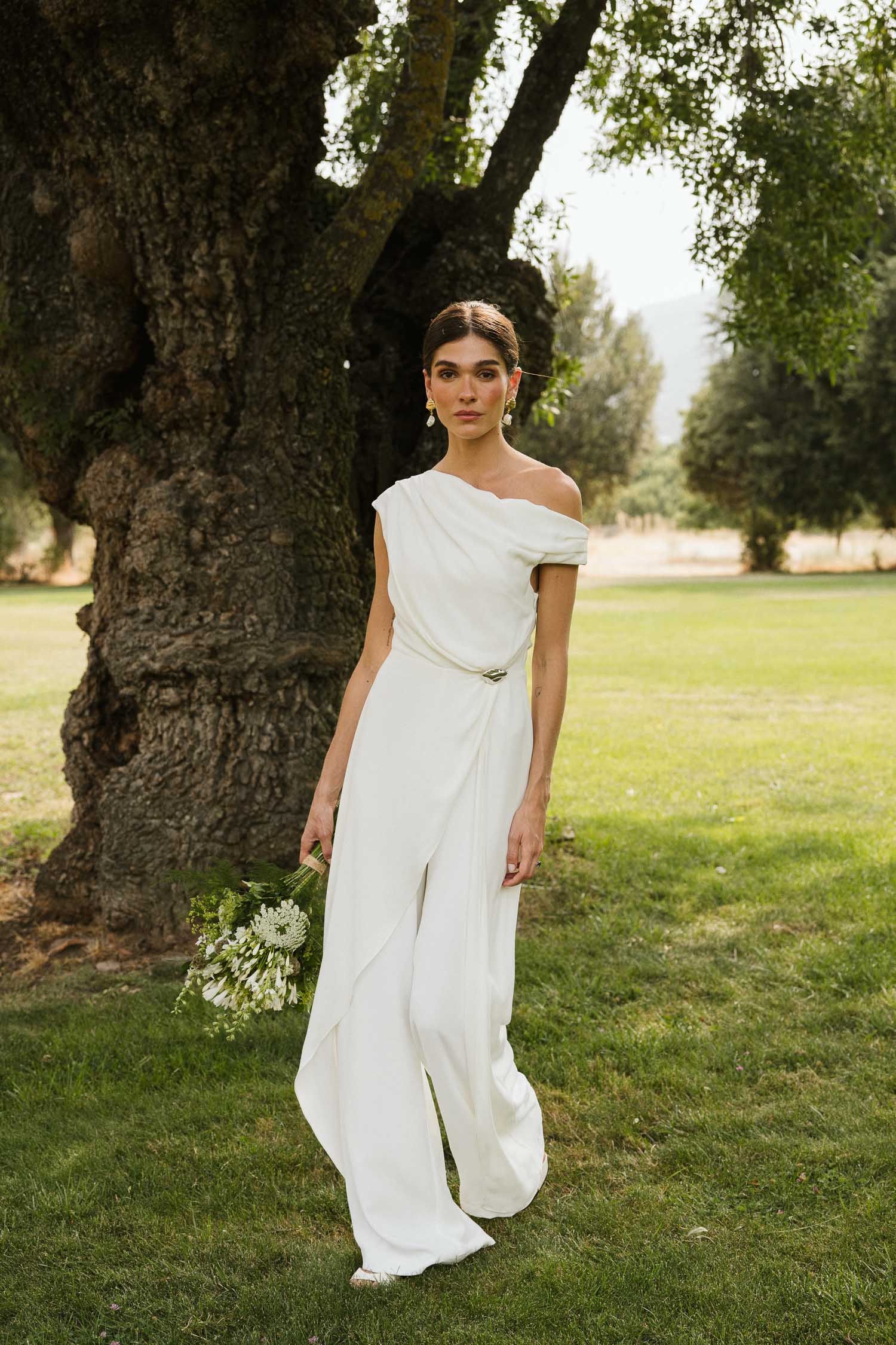 Olinda Ivory Jumpsuit