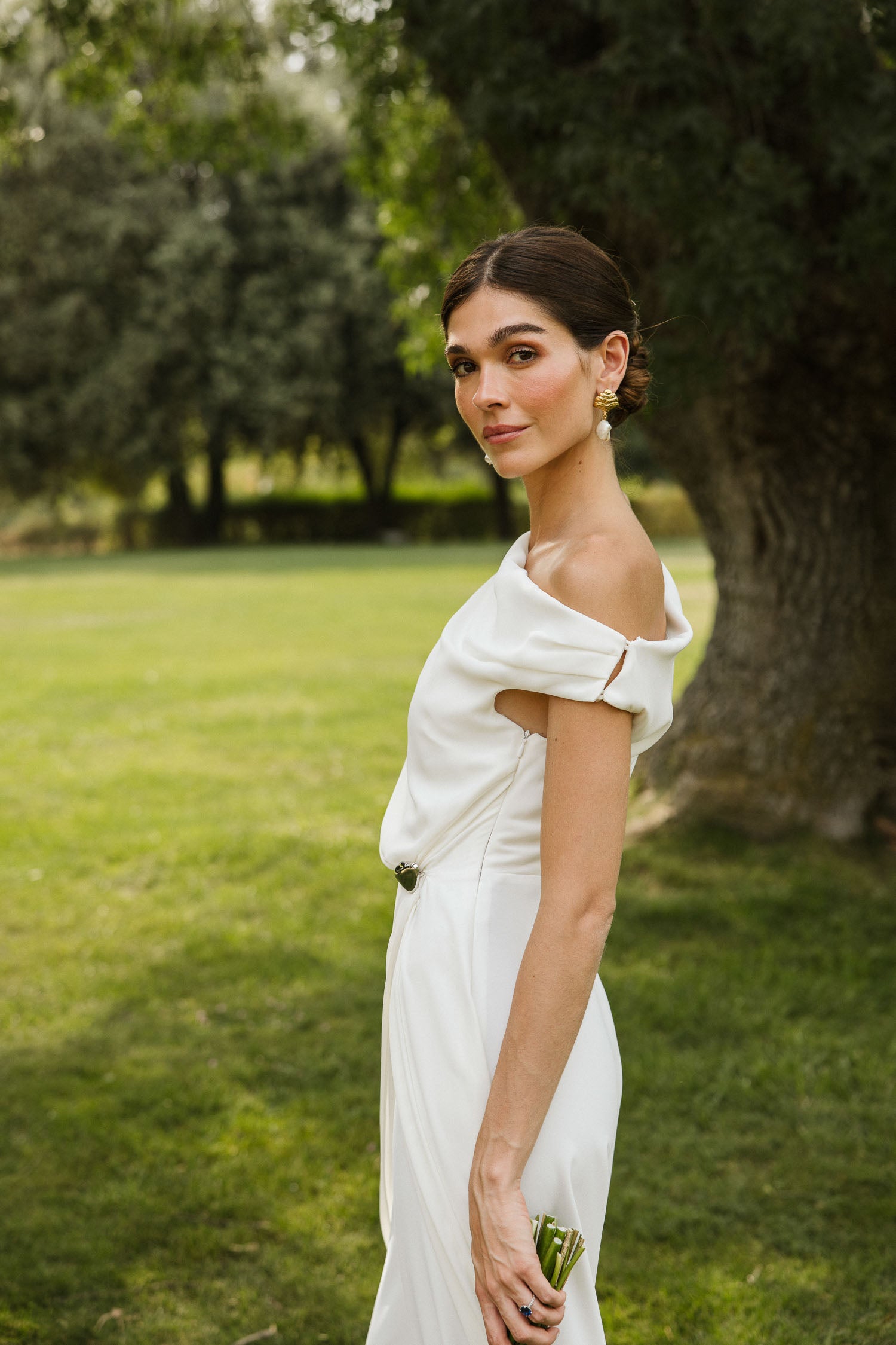 Olinda Ivory Jumpsuit