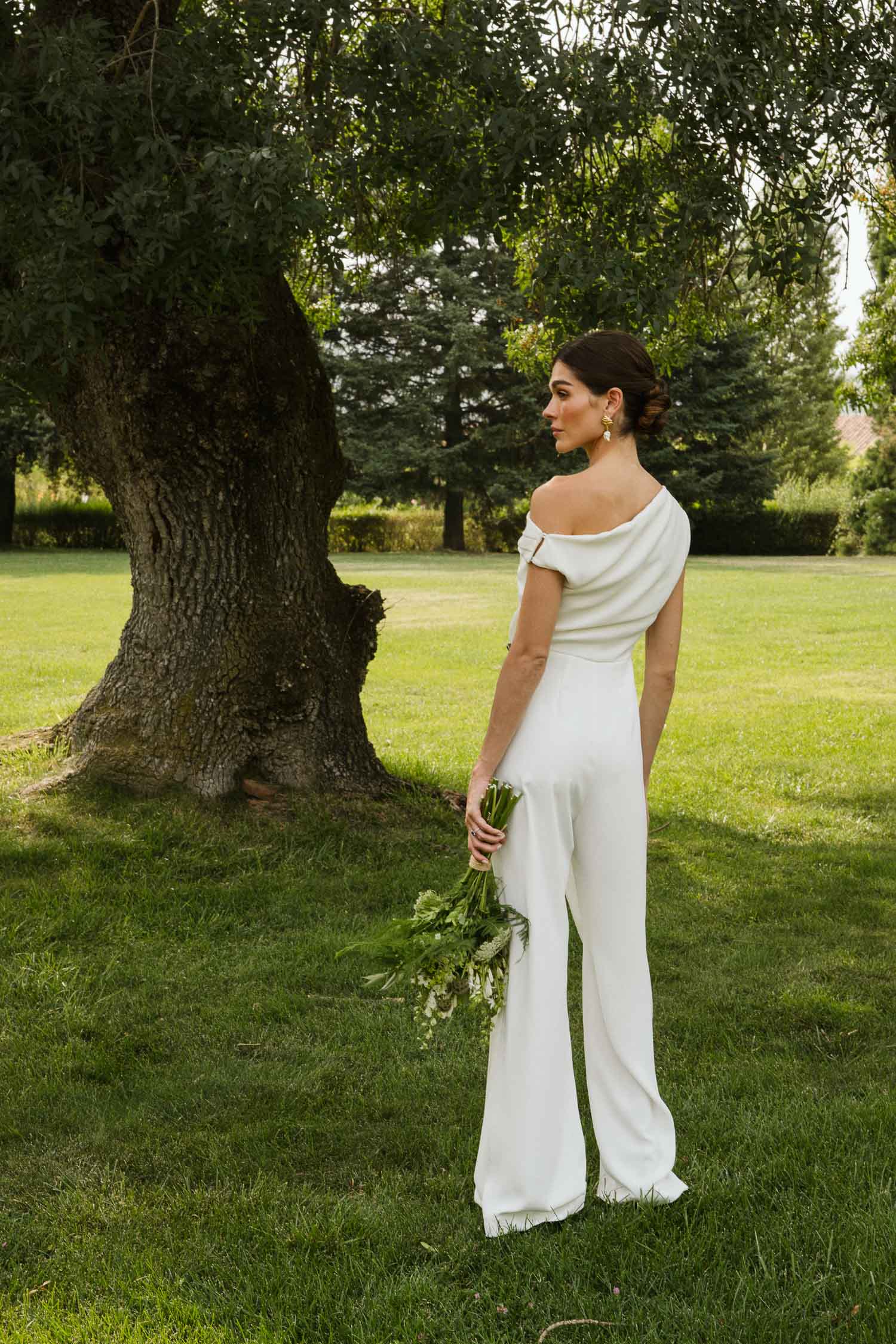 Olinda Ivory Jumpsuit