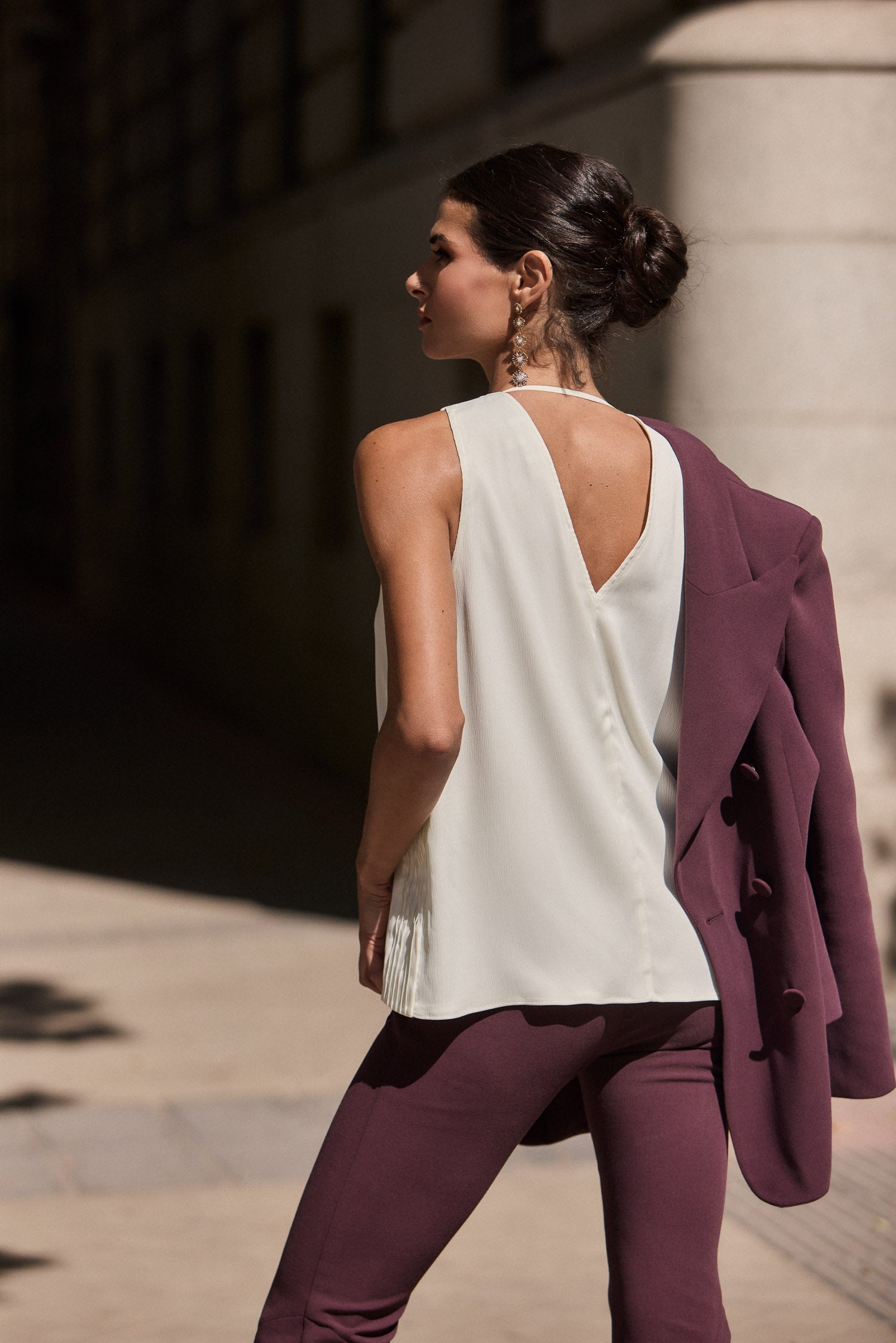 Top Cela Marfil