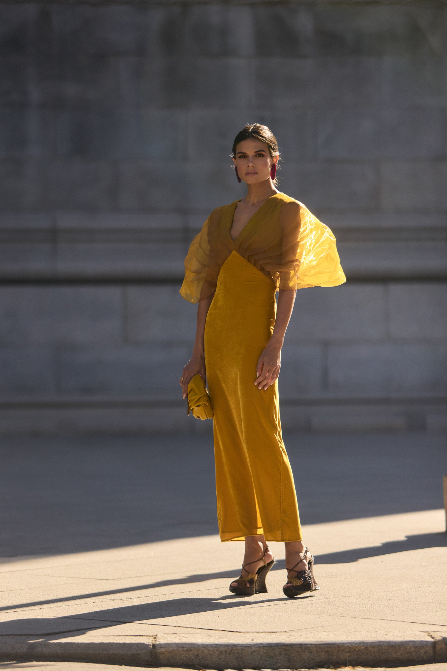 Beluso Dress Mustard