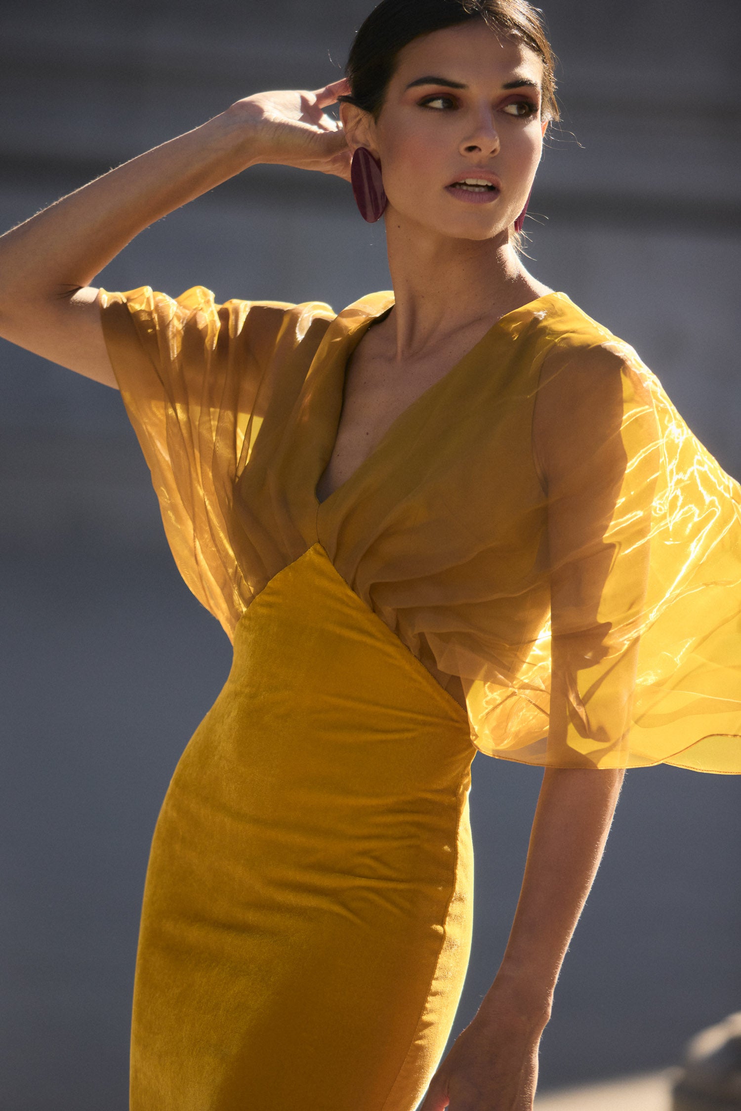 Beluso Dress Mustard