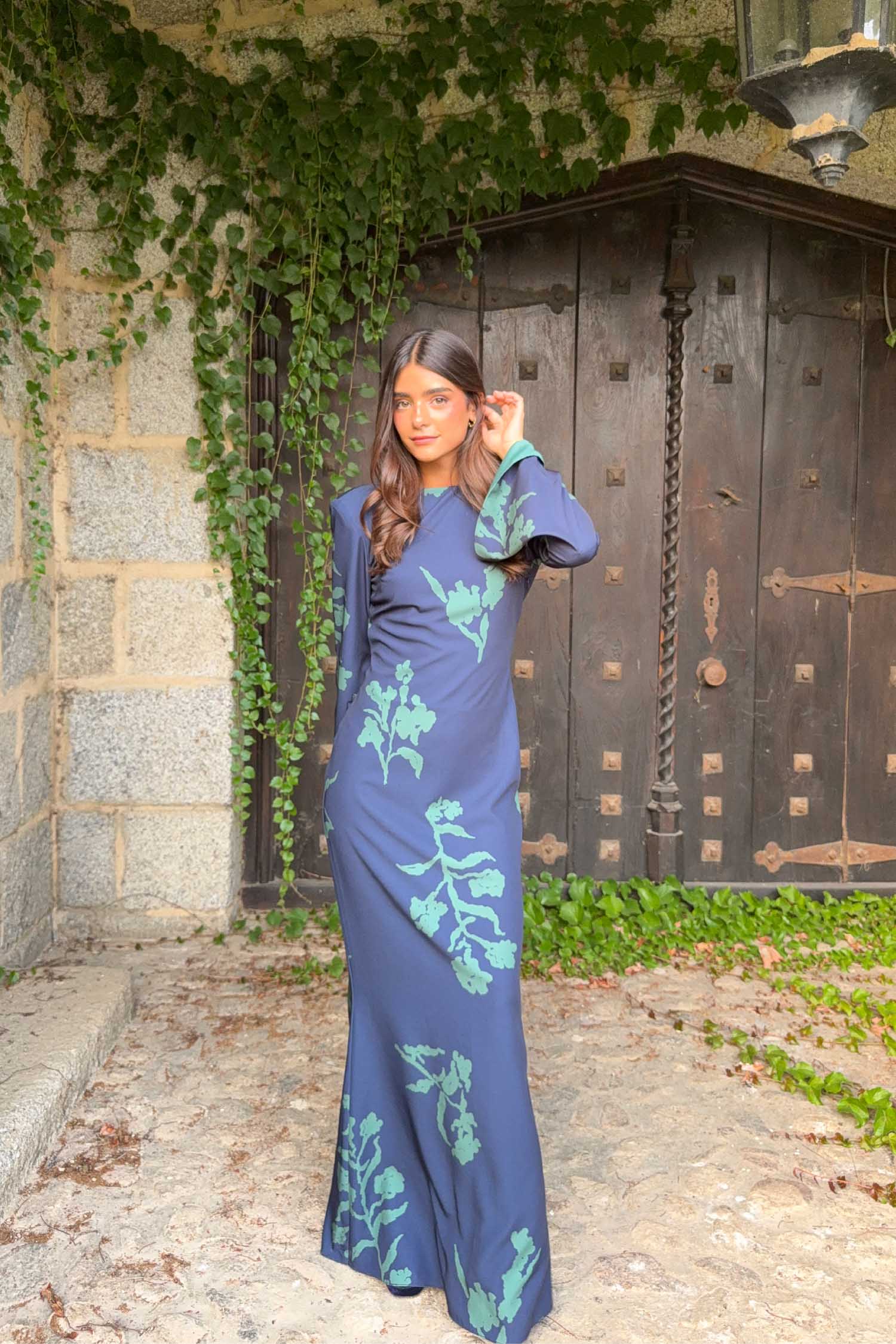 Vestido Harper Mirto Marino