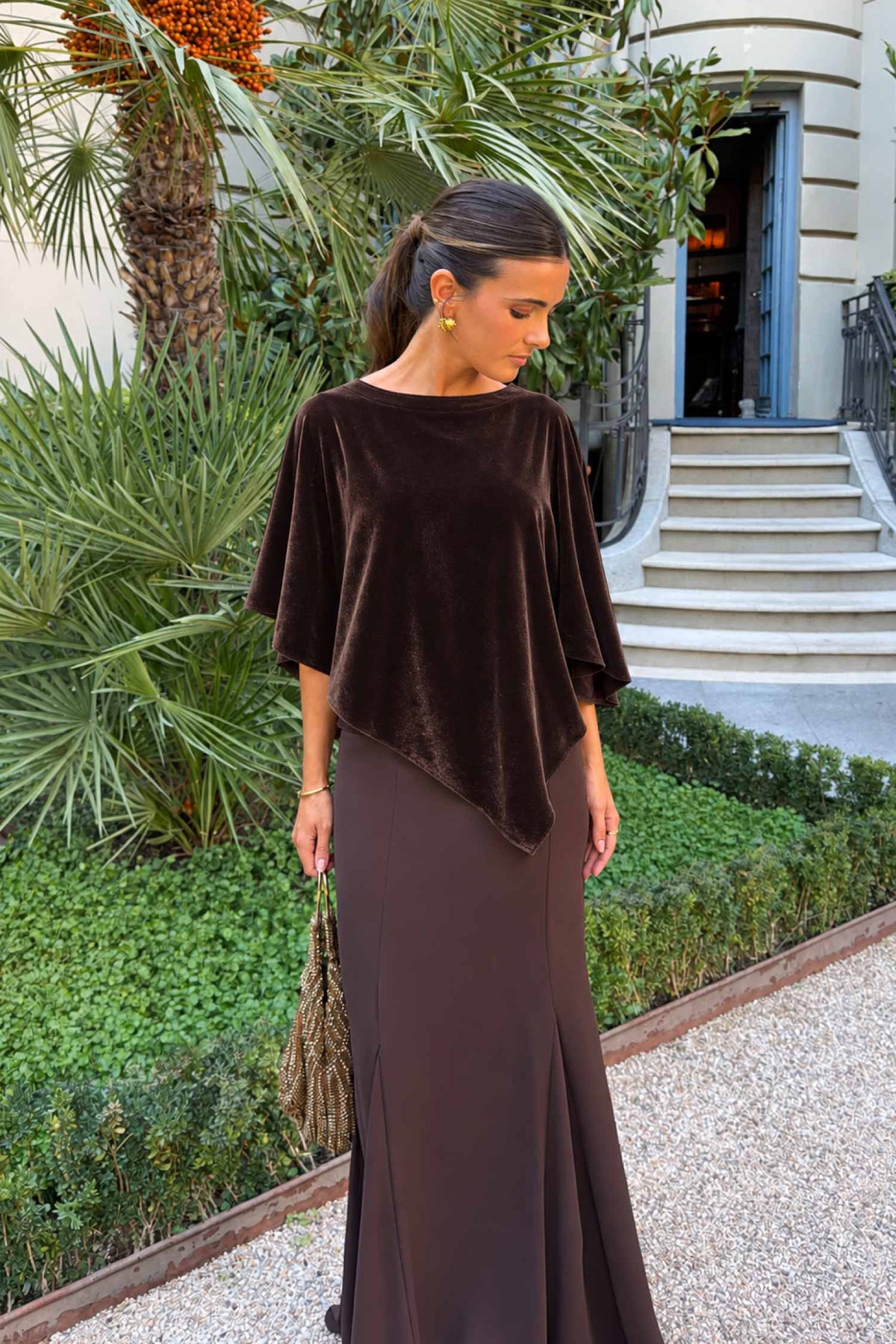 Greta Cape Chocolate