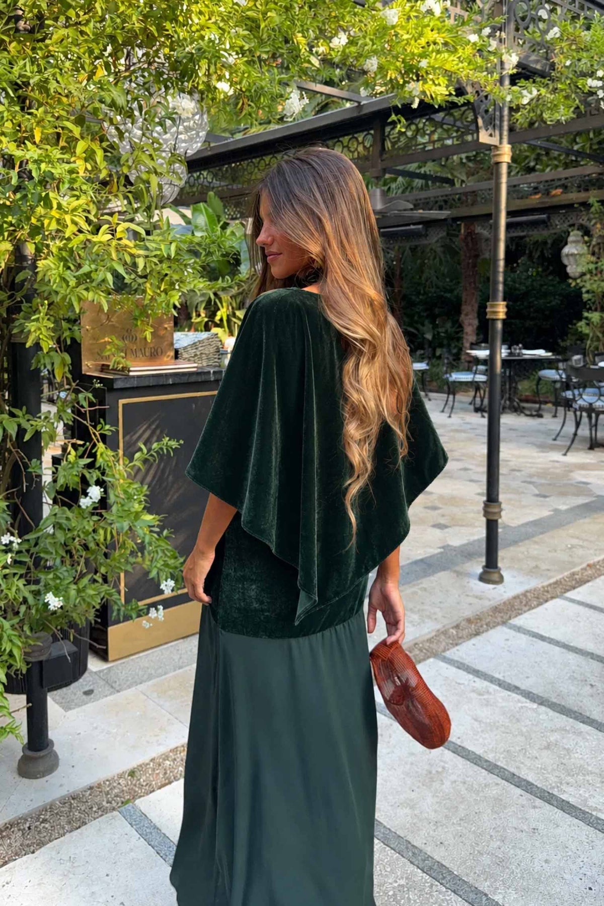 Capa Greta Verde Bosque