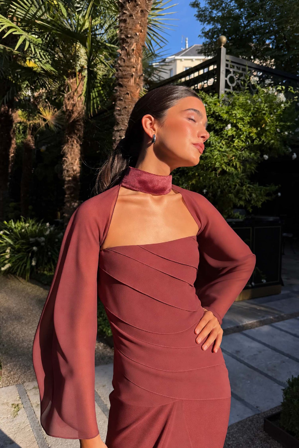 Mangas Lavinia Marrón