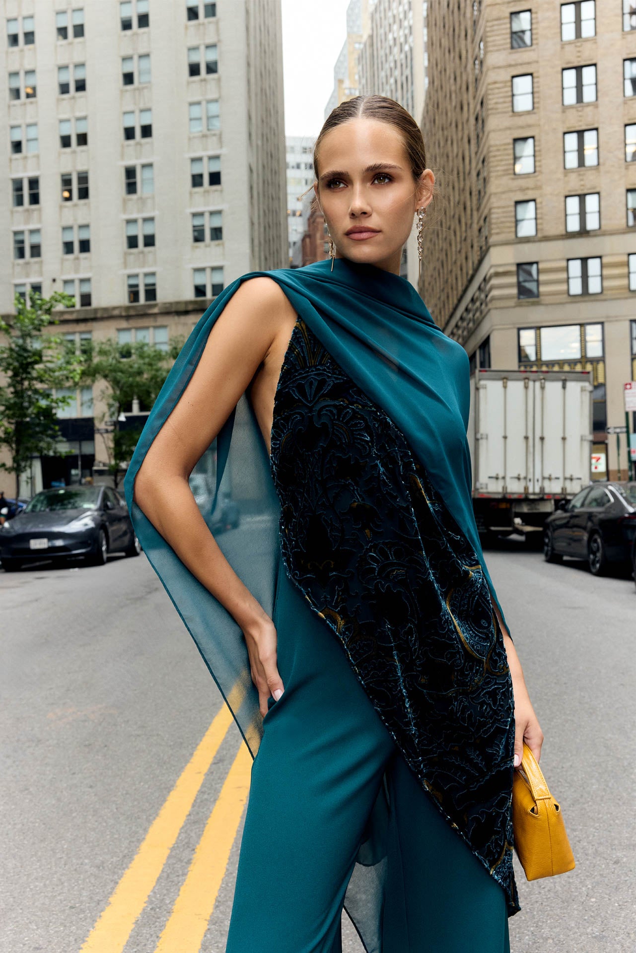 Tosca Teal Shawl