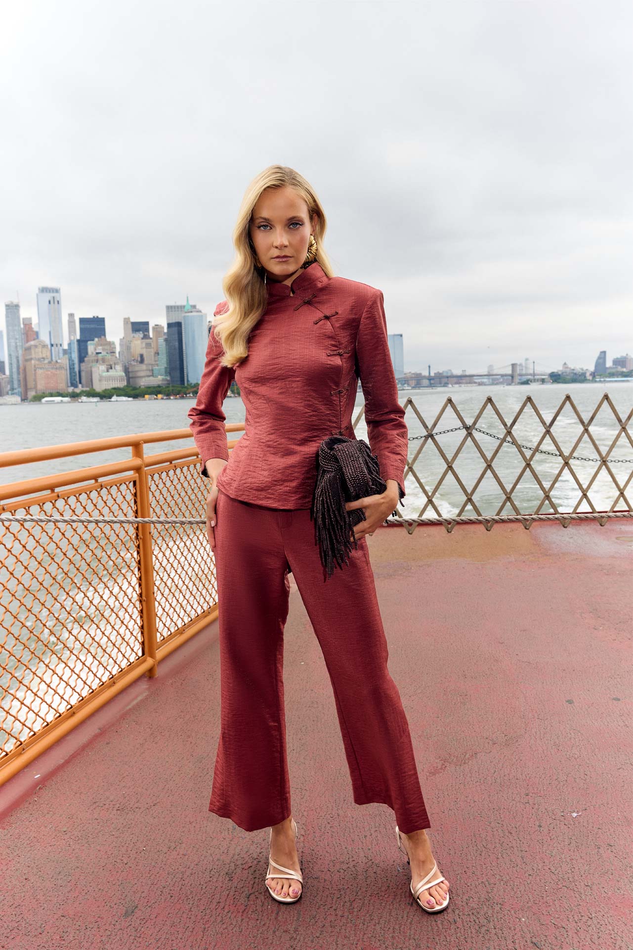 Charlotte Terracotta Blazer
