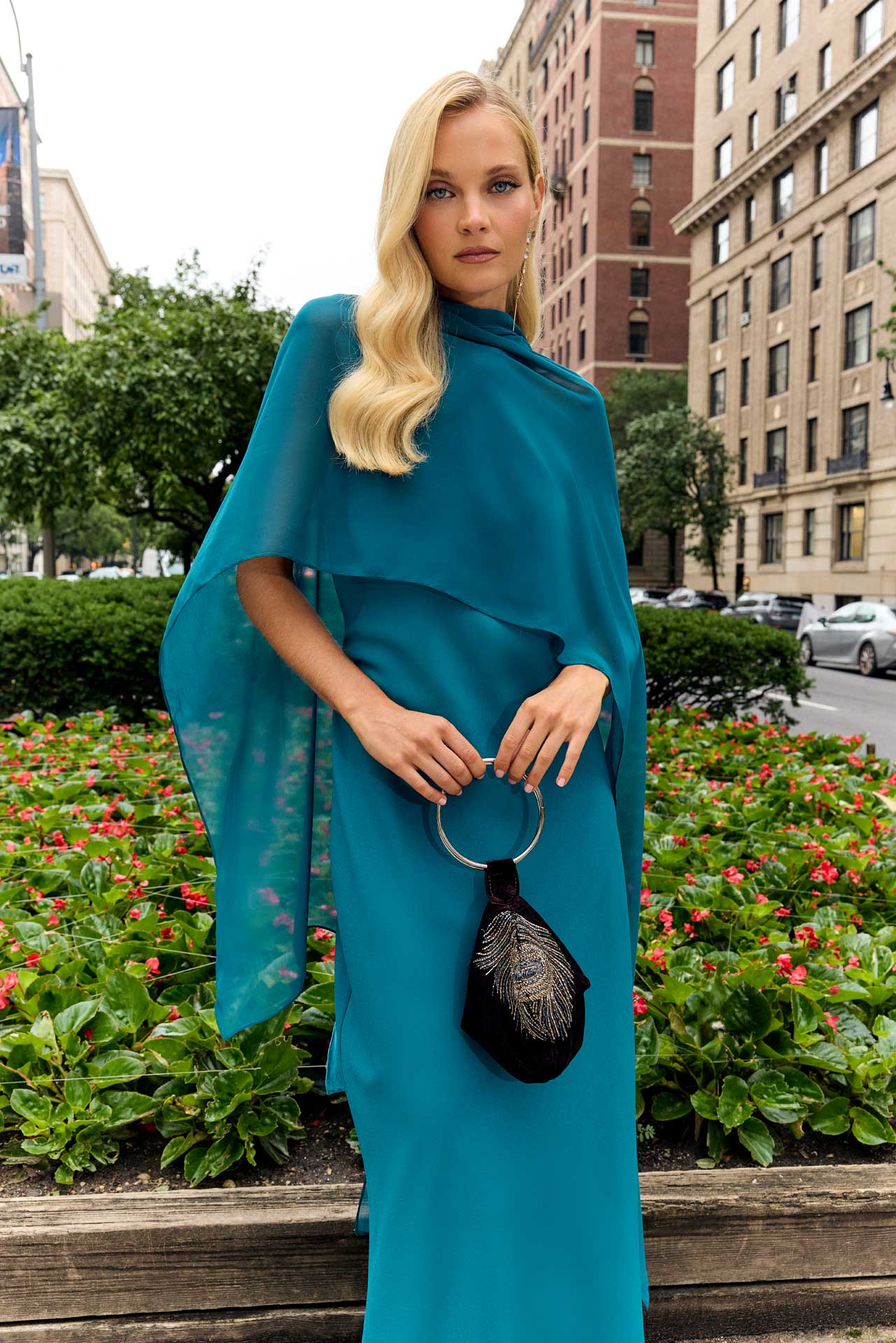 Tosca Petrol Shawl