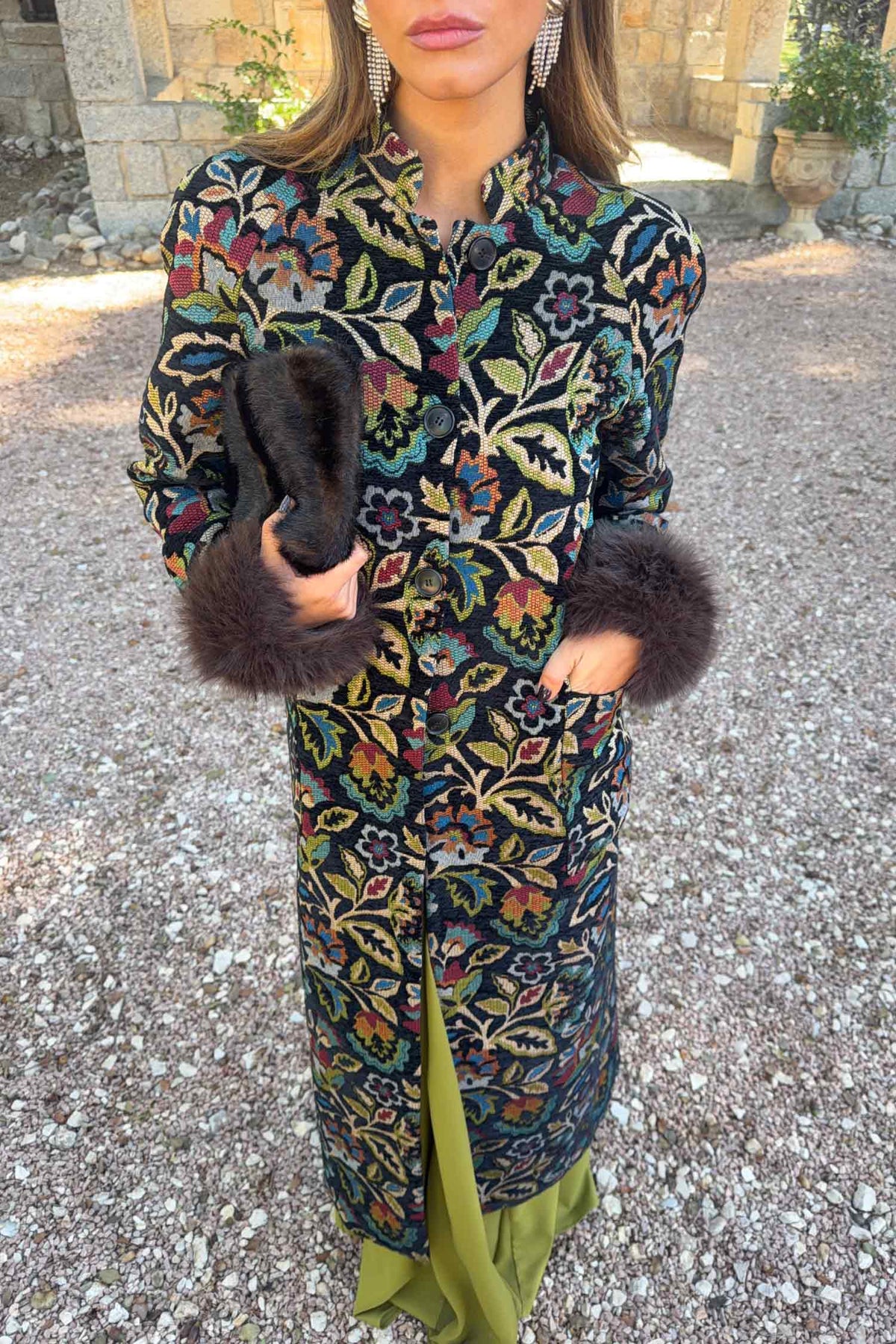 Cappotto Moscú Katrina Nero