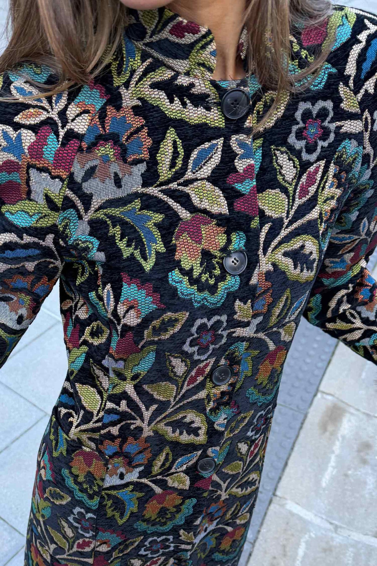 Cappotto Moscú Katrina Nero
