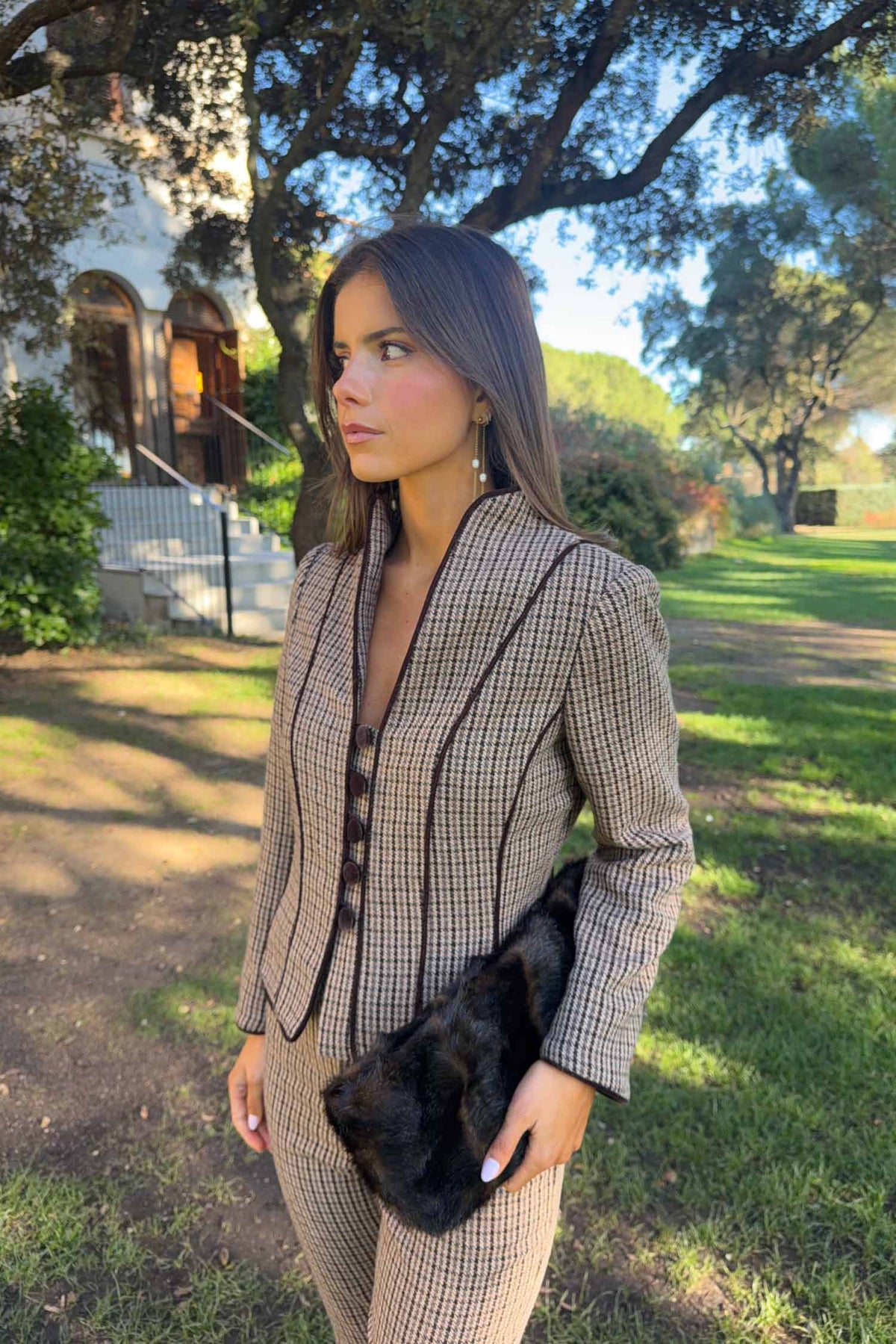 Blazer Anya Mayfer Marrone