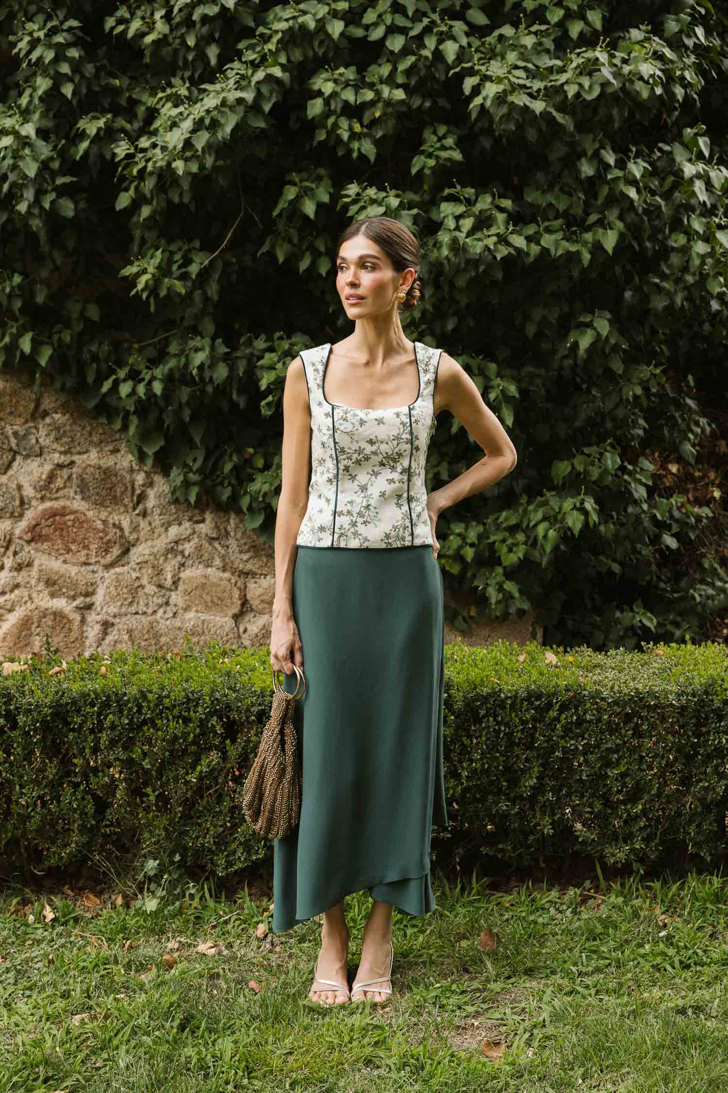 Vestido Mencía Tui Petróleo
