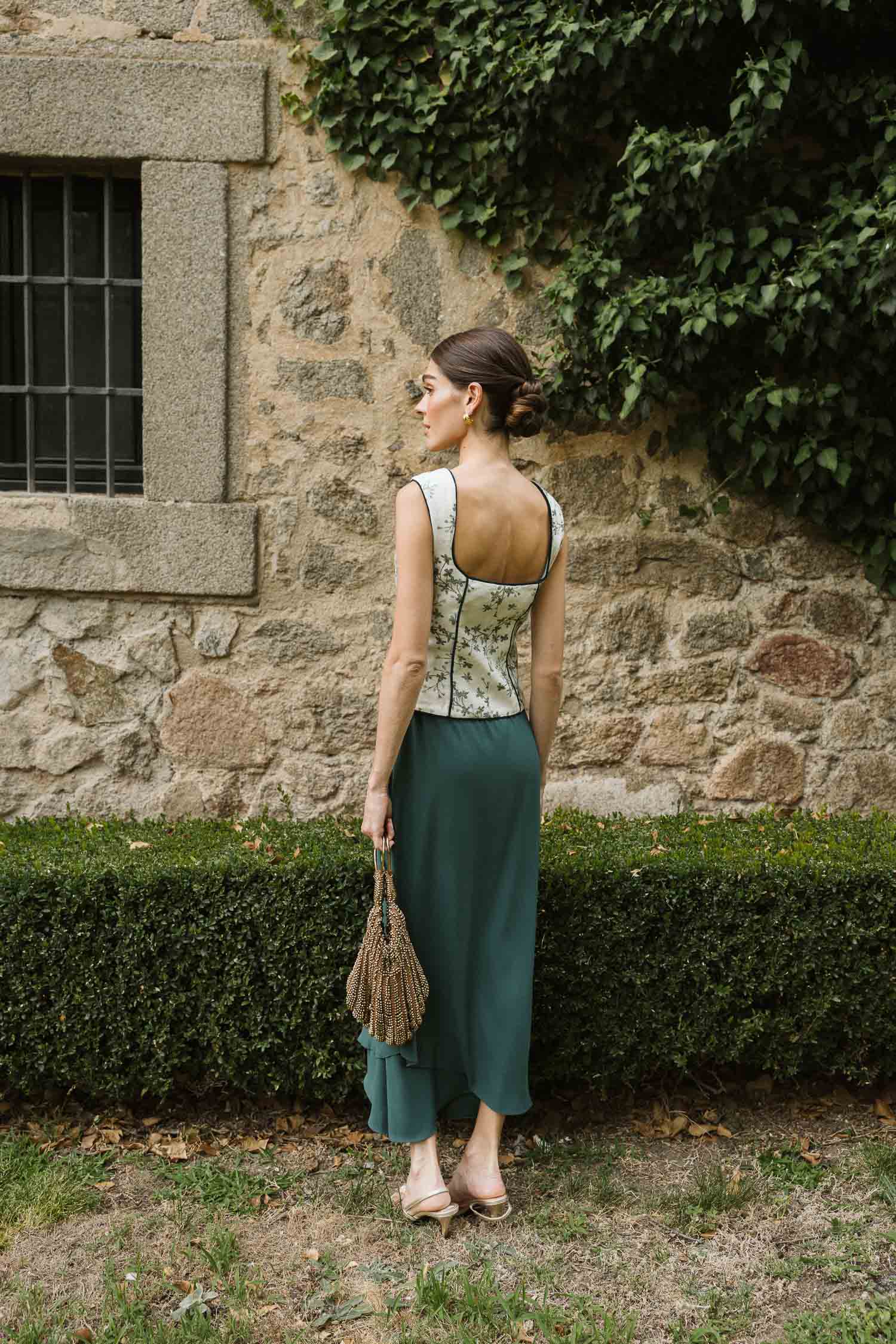 Vestido Mencía Tui Petróleo