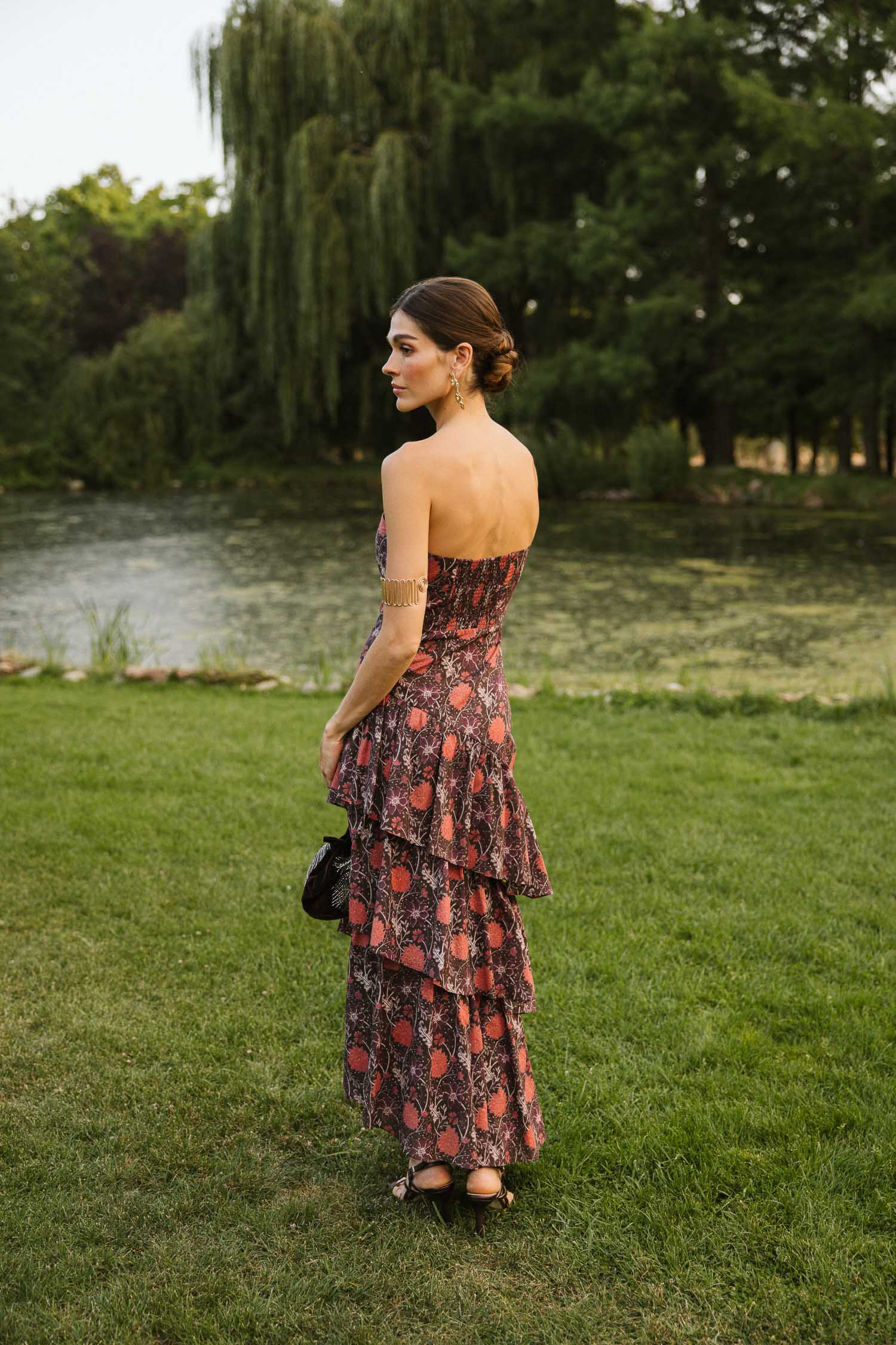 Vestido Tana Verbena Marrón