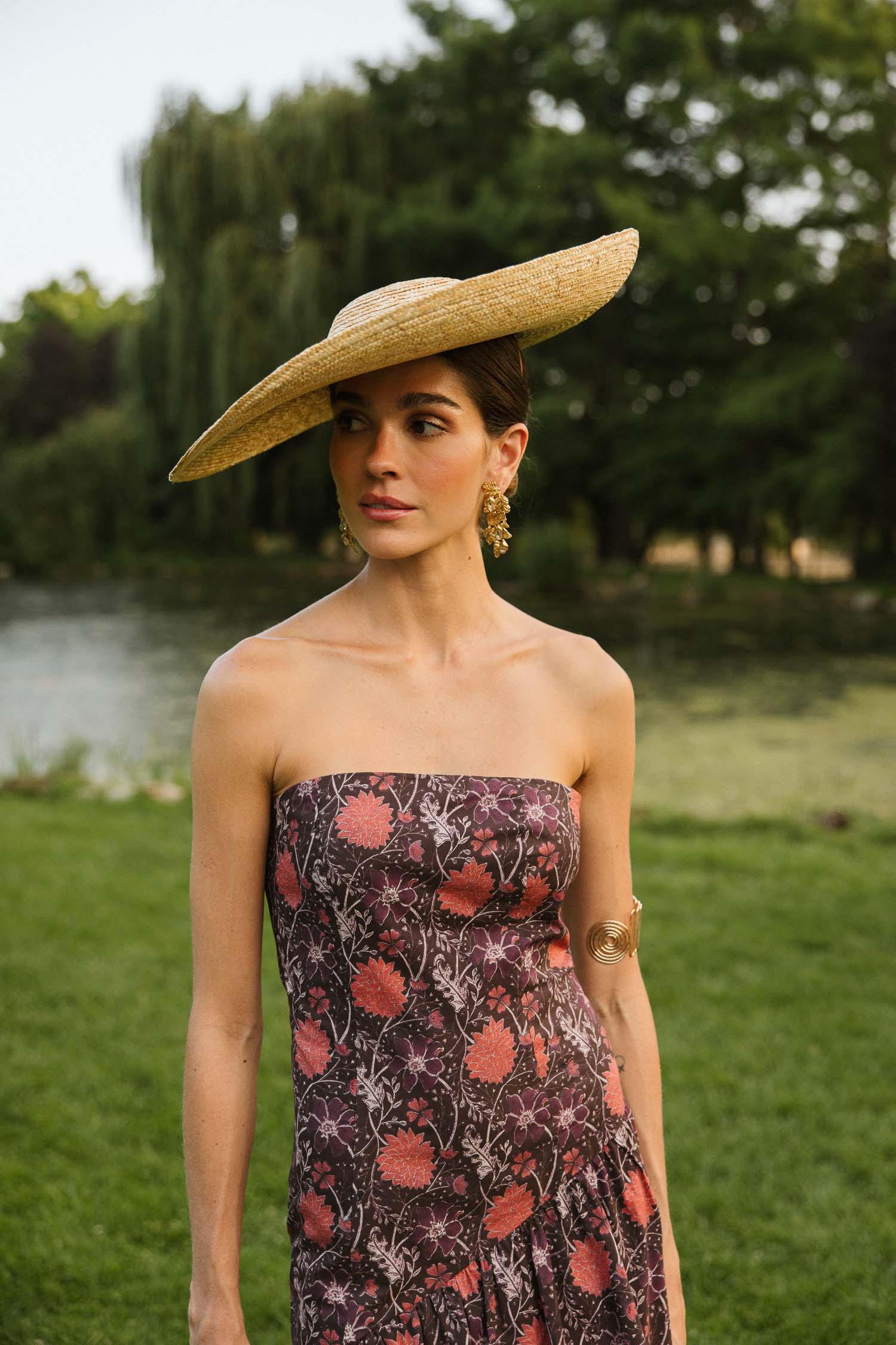 Vestido Tana Verbena Marrón