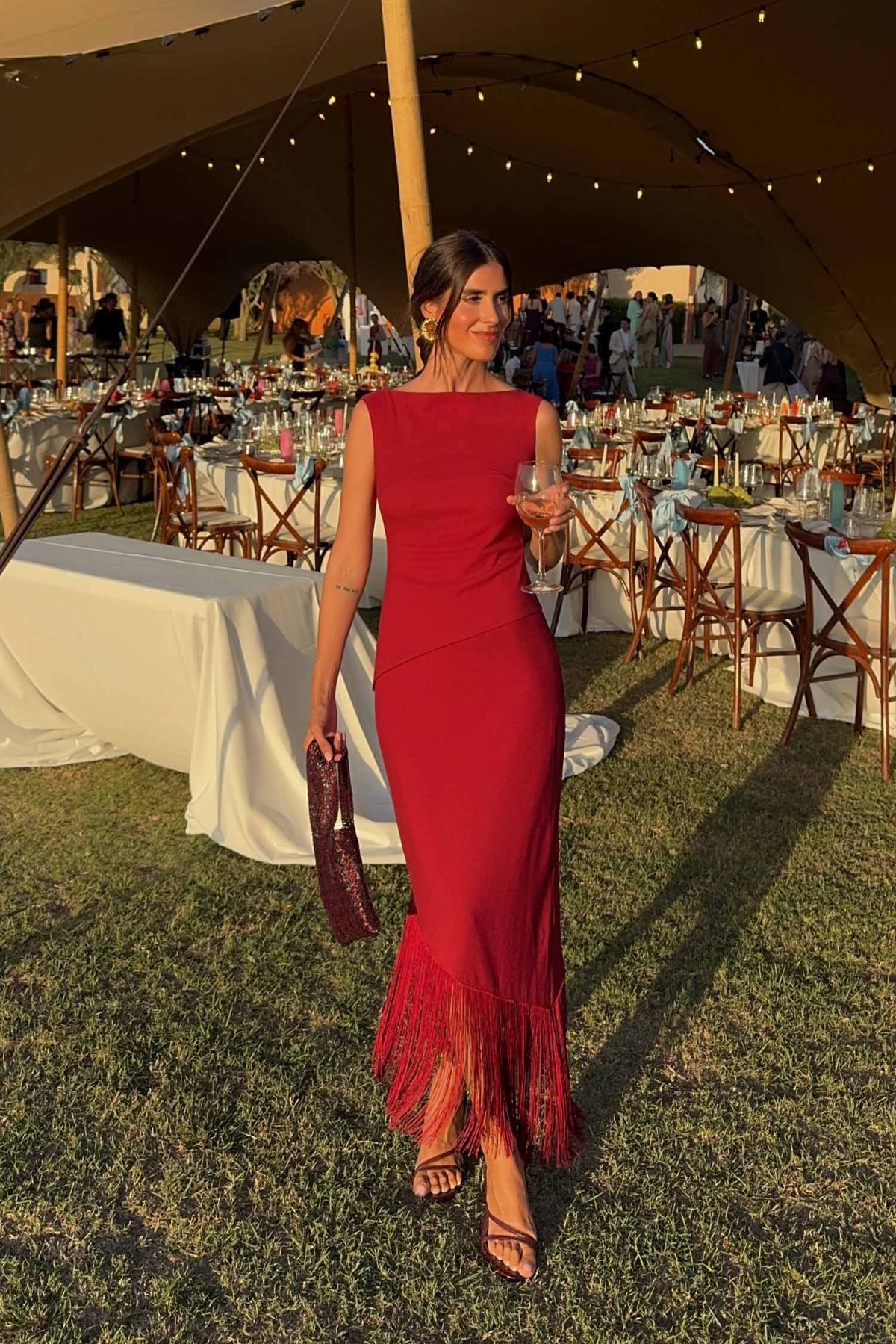 Vestido Mery Rojo