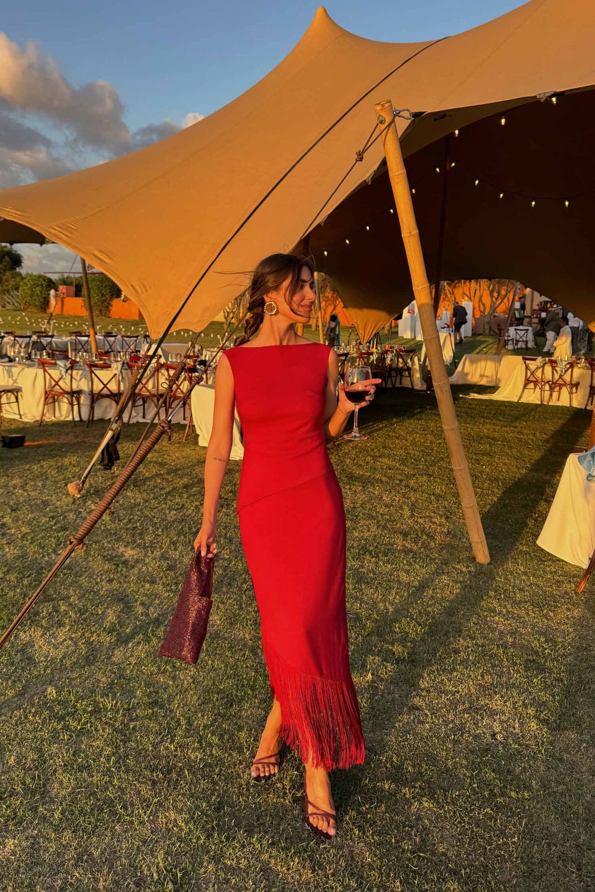 Vestido Mery Rojo