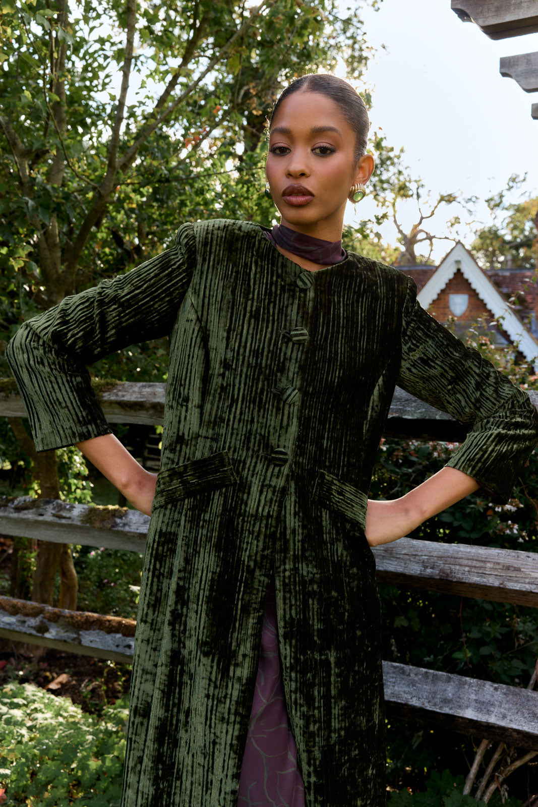 Manteau Alira Vert