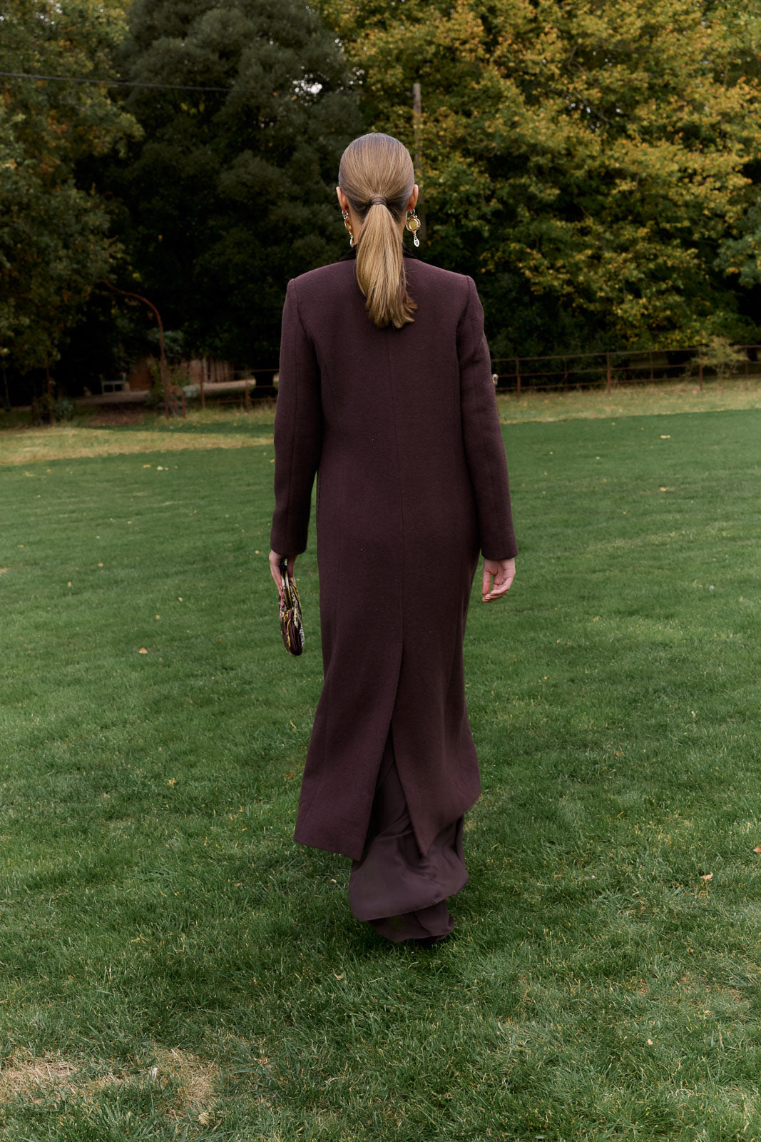 Manteau Celia Marron