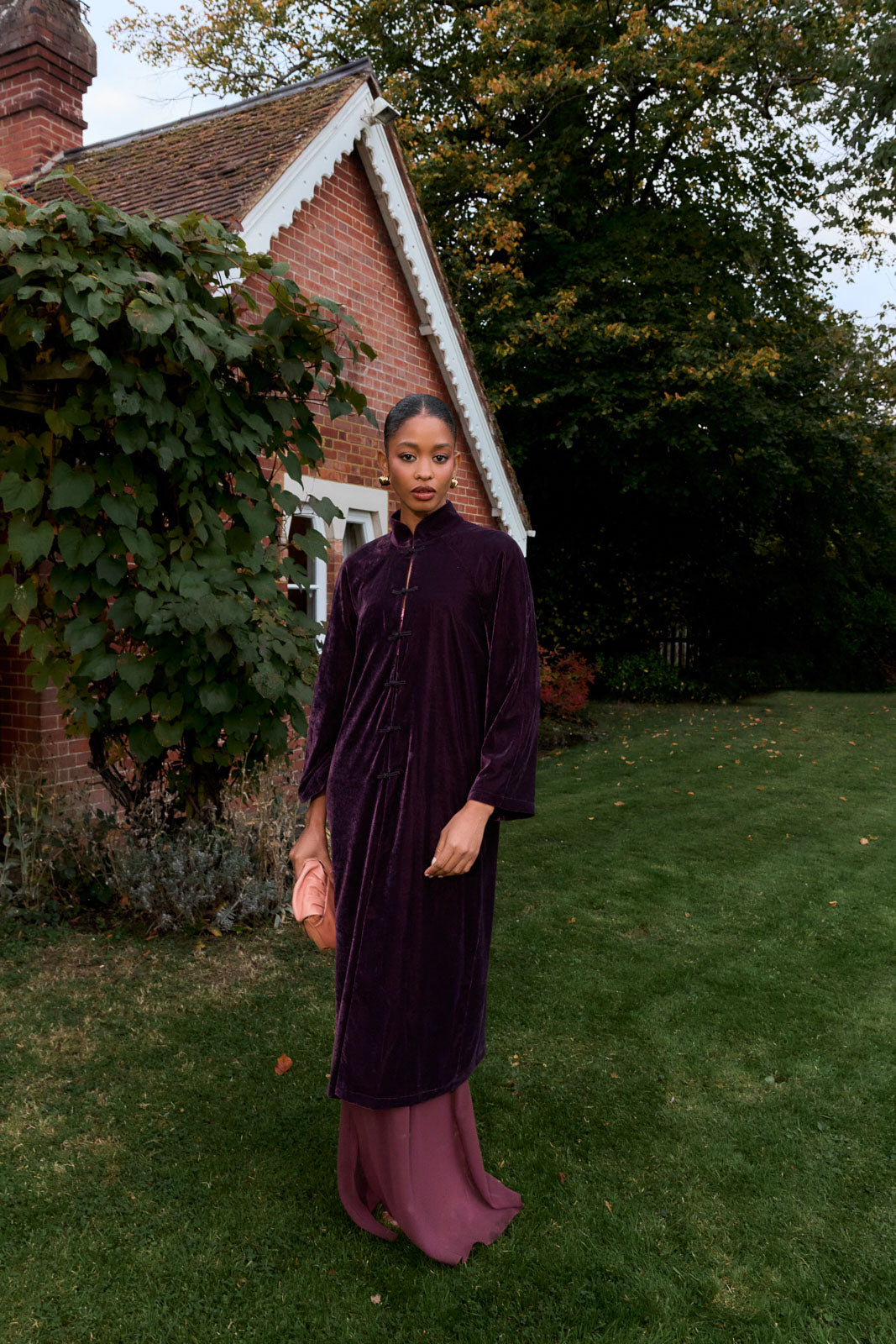 Manteau Elara Violet