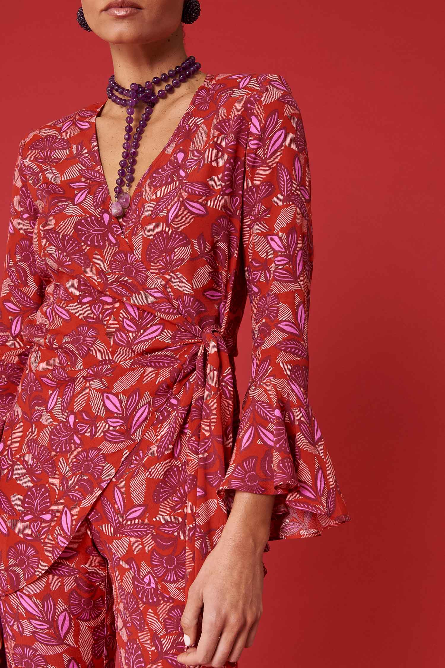 Blazer Agatha Manila coral