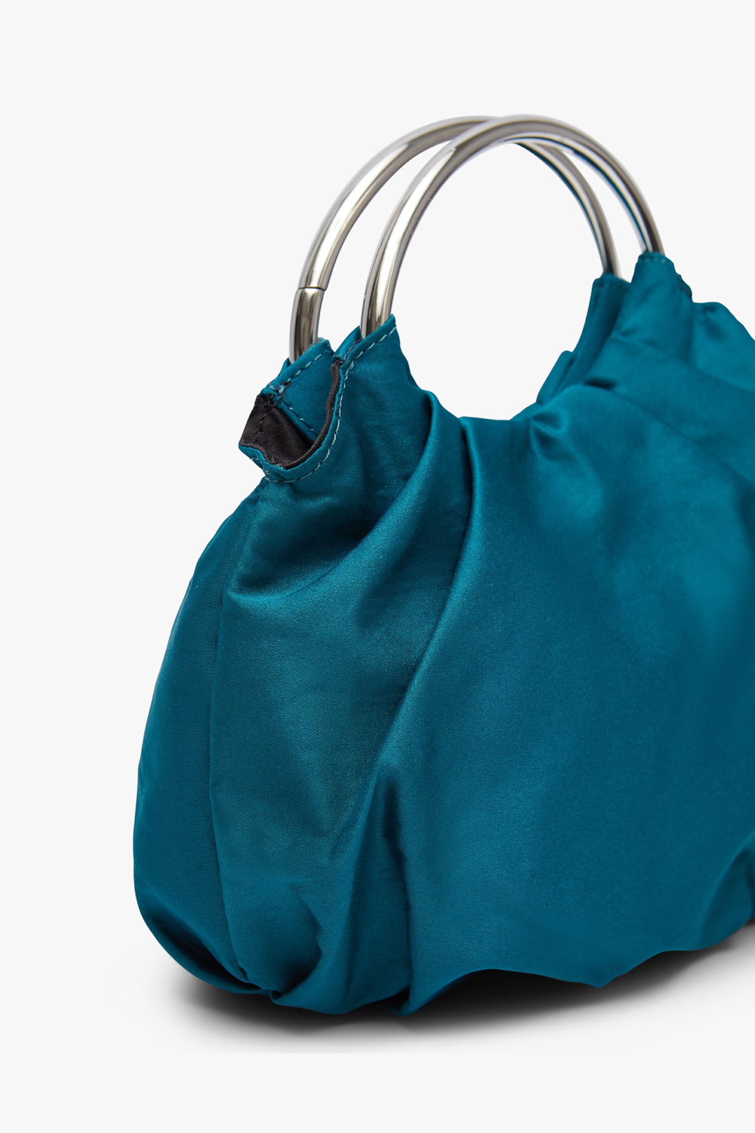 Bolso Mihara Azul petróleo