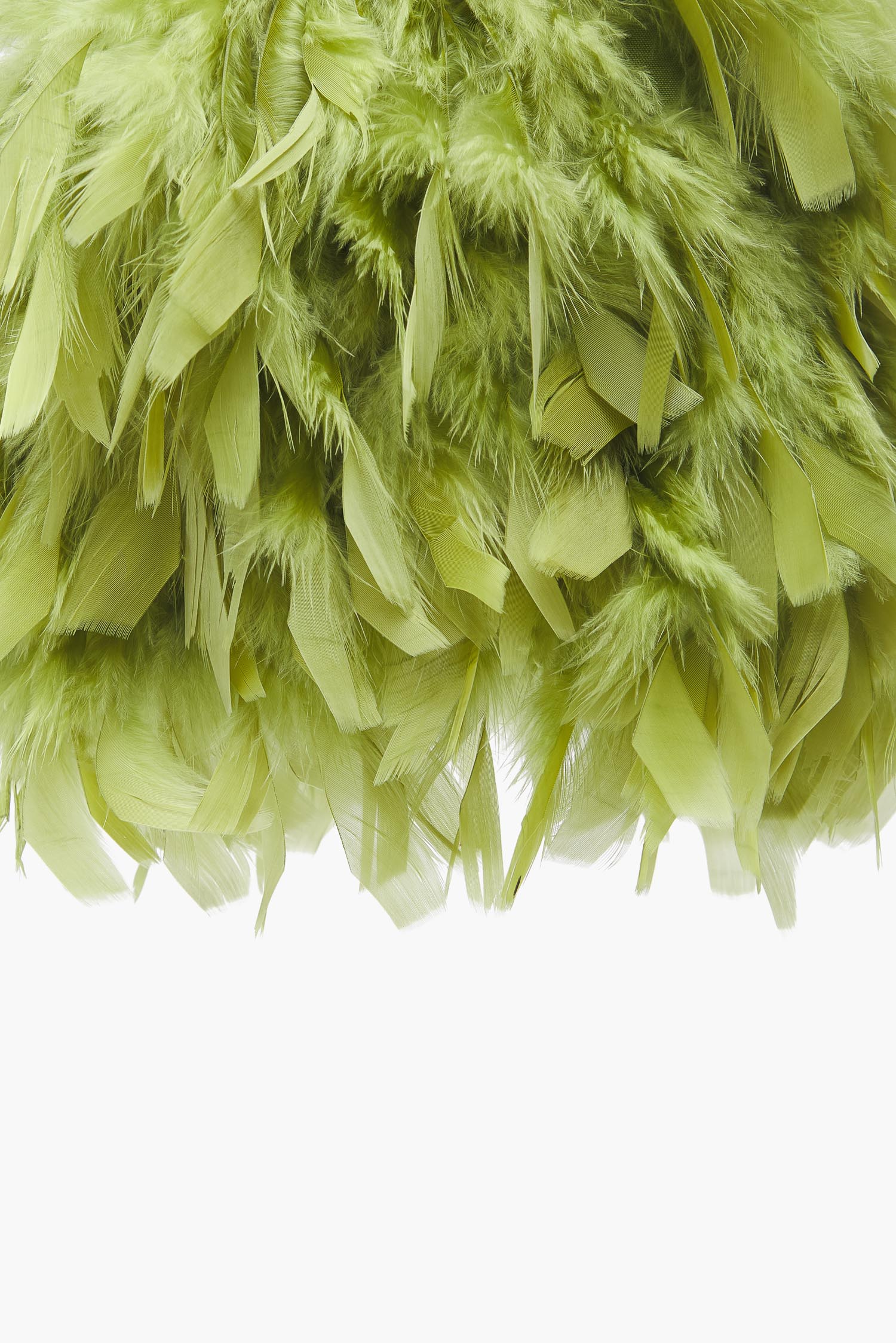 Bolso Bruna Plumas Aceite