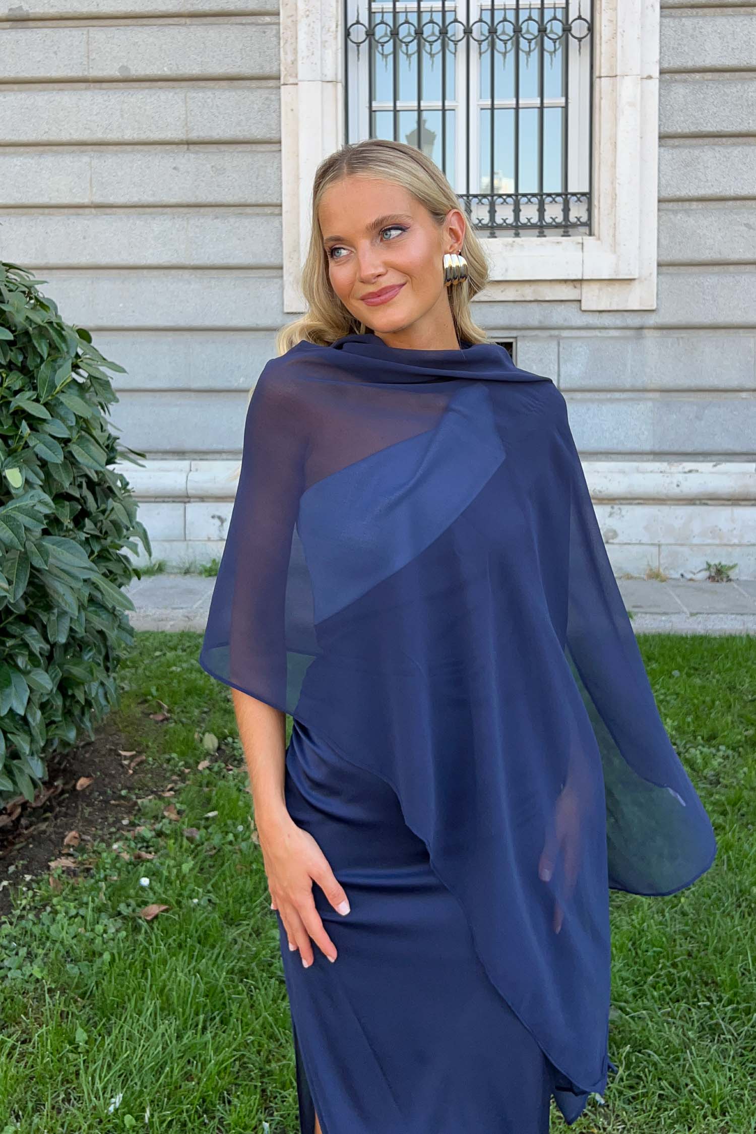 Tosca Navy Shawl Tosca Navy Shawl