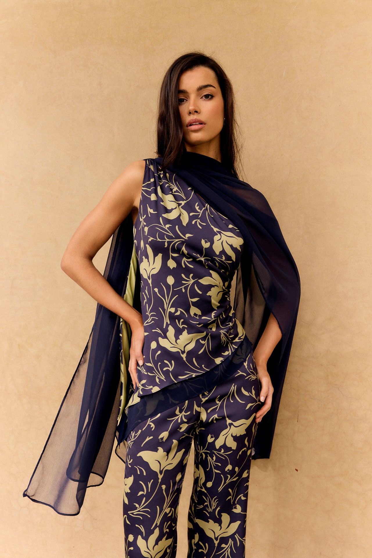 Tosca Navy Shawl Tosca Navy Shawl