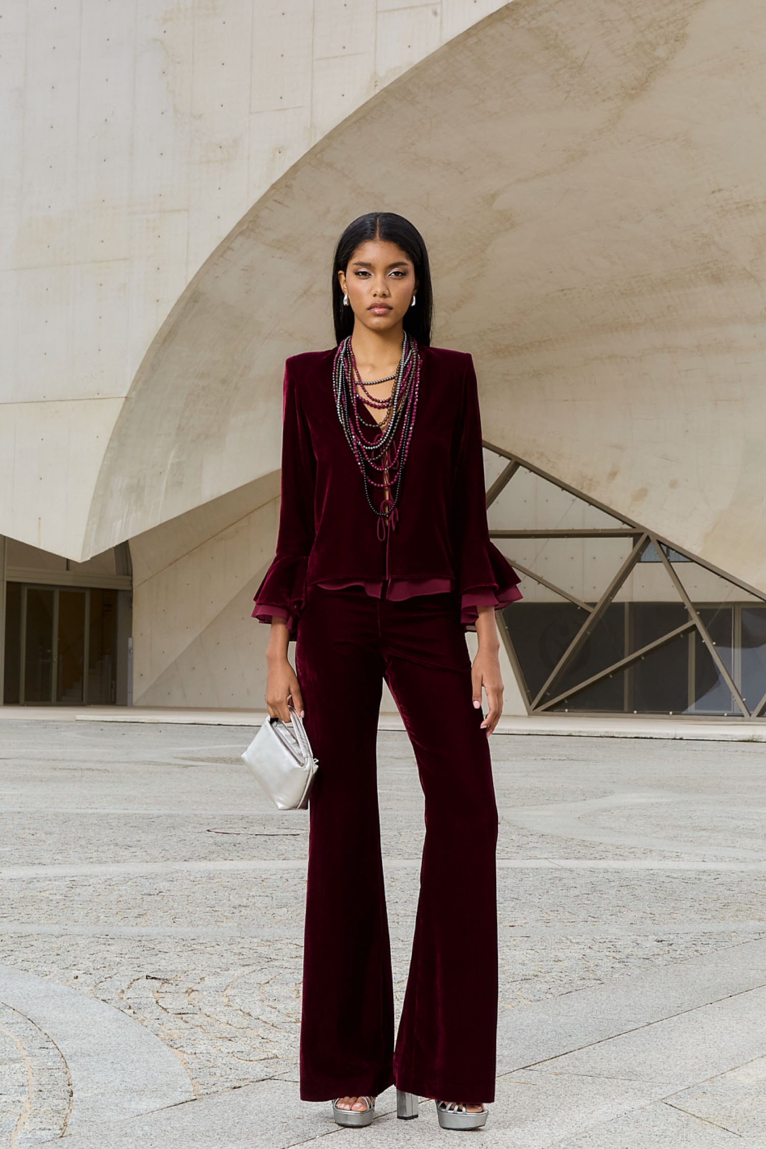 Pantalón Danubio Burdeos