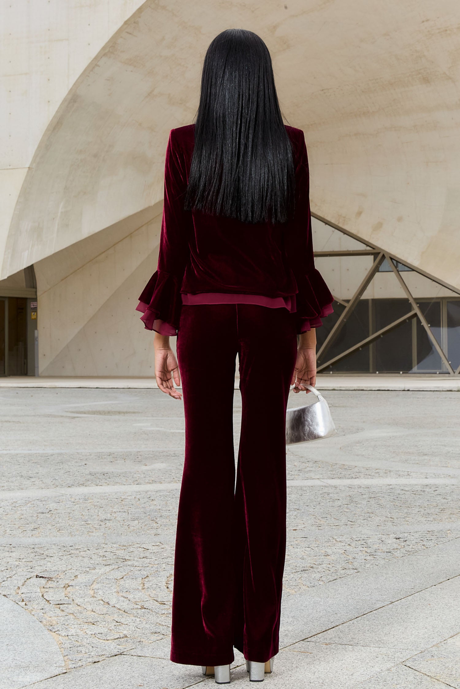 Pantalón Danubio Burdeos