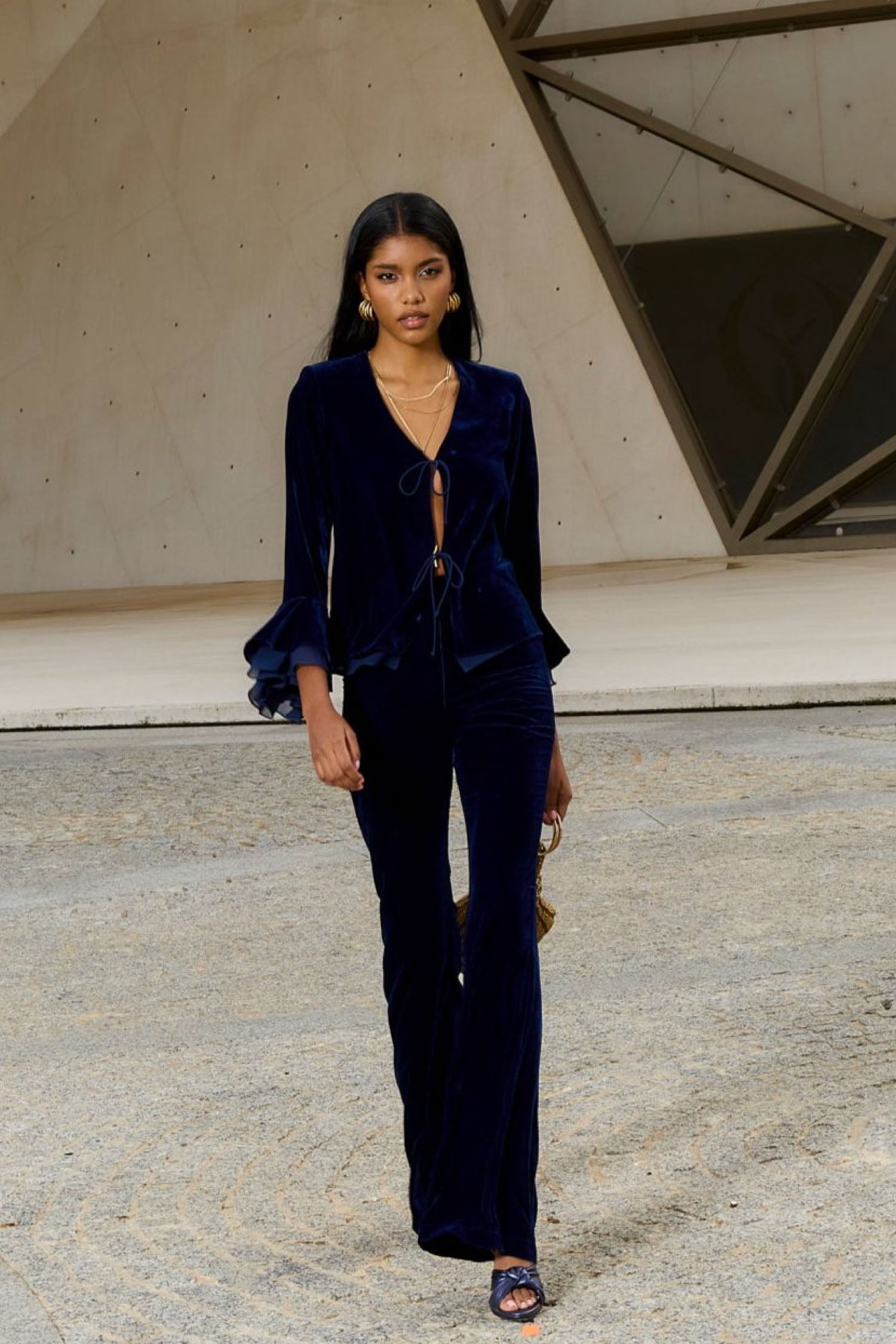 Pantalón Danubio Marino