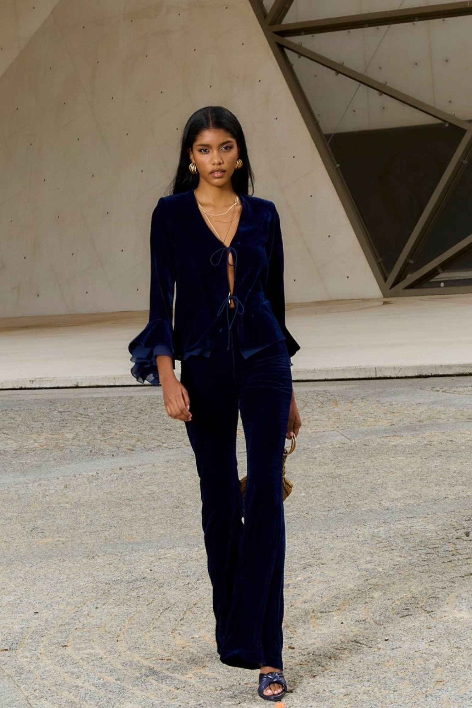 Pantalón Danubio Marino