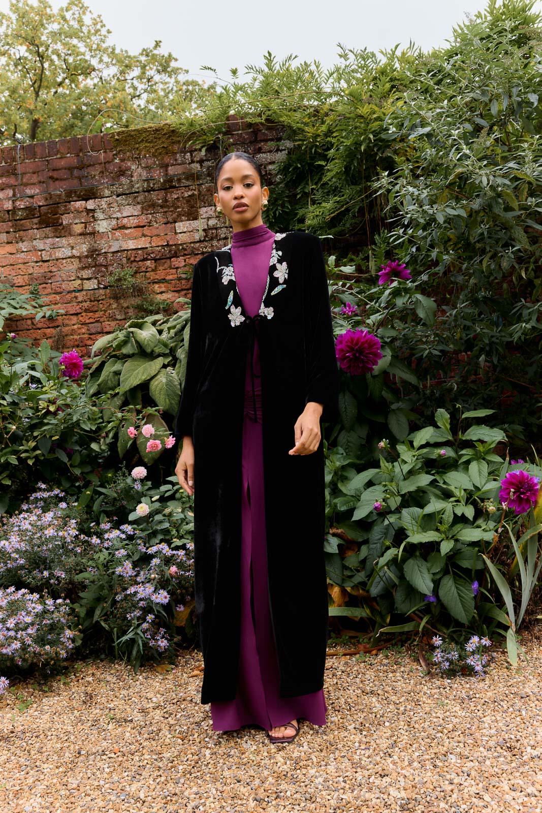 Kimono Corin Noir