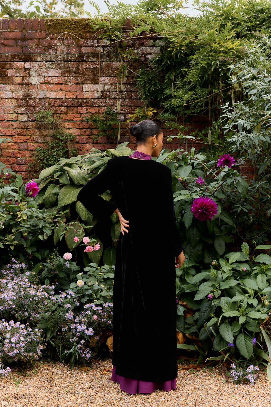 Kimono Corin Noir