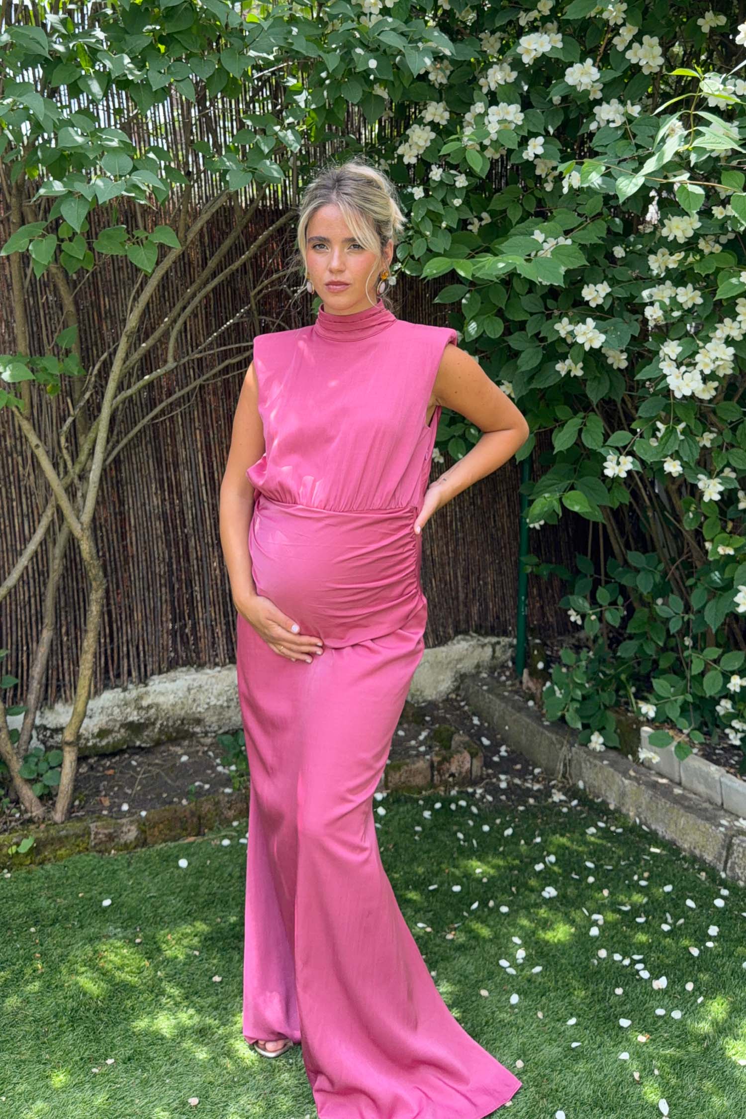 Vestido Simona Rosé