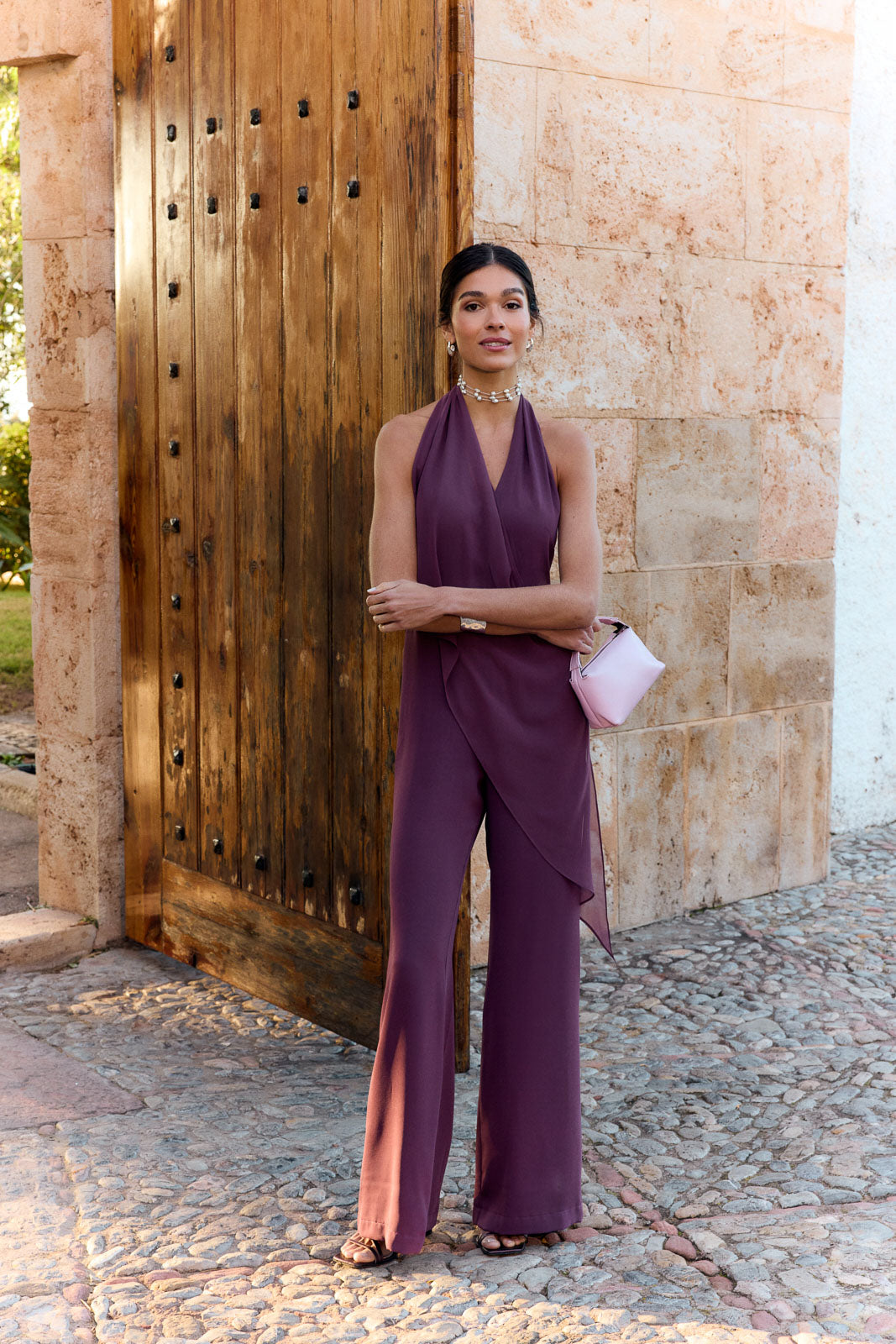 Balia Jumpsuit Wine