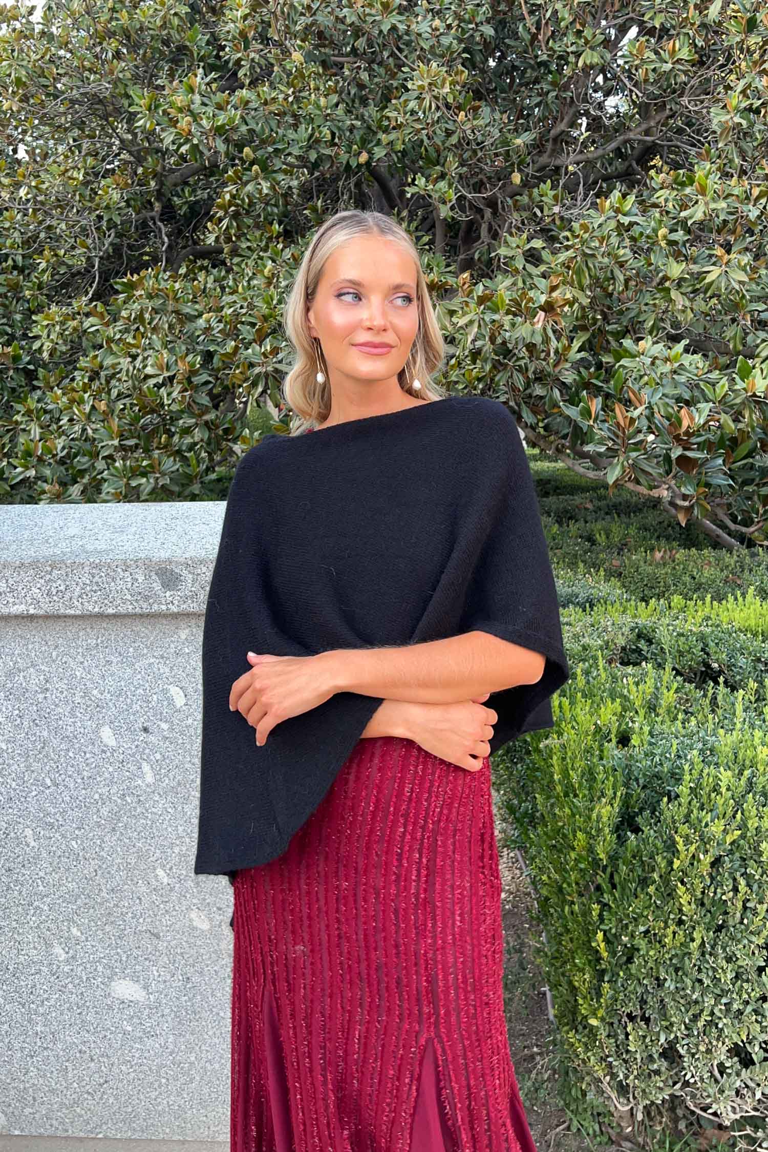 Poncho Inaya Negro