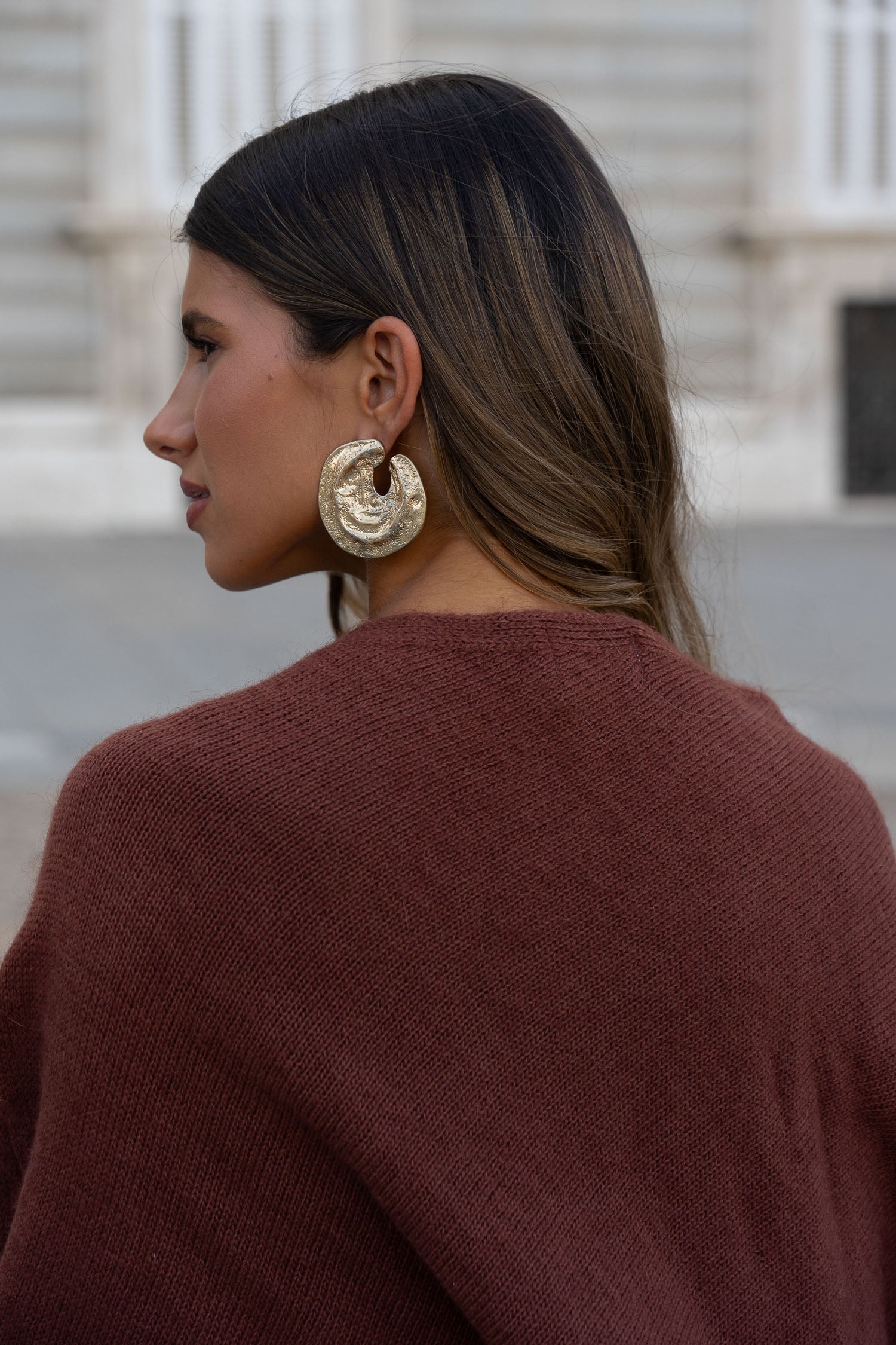 Poncho Inaya Marrón
