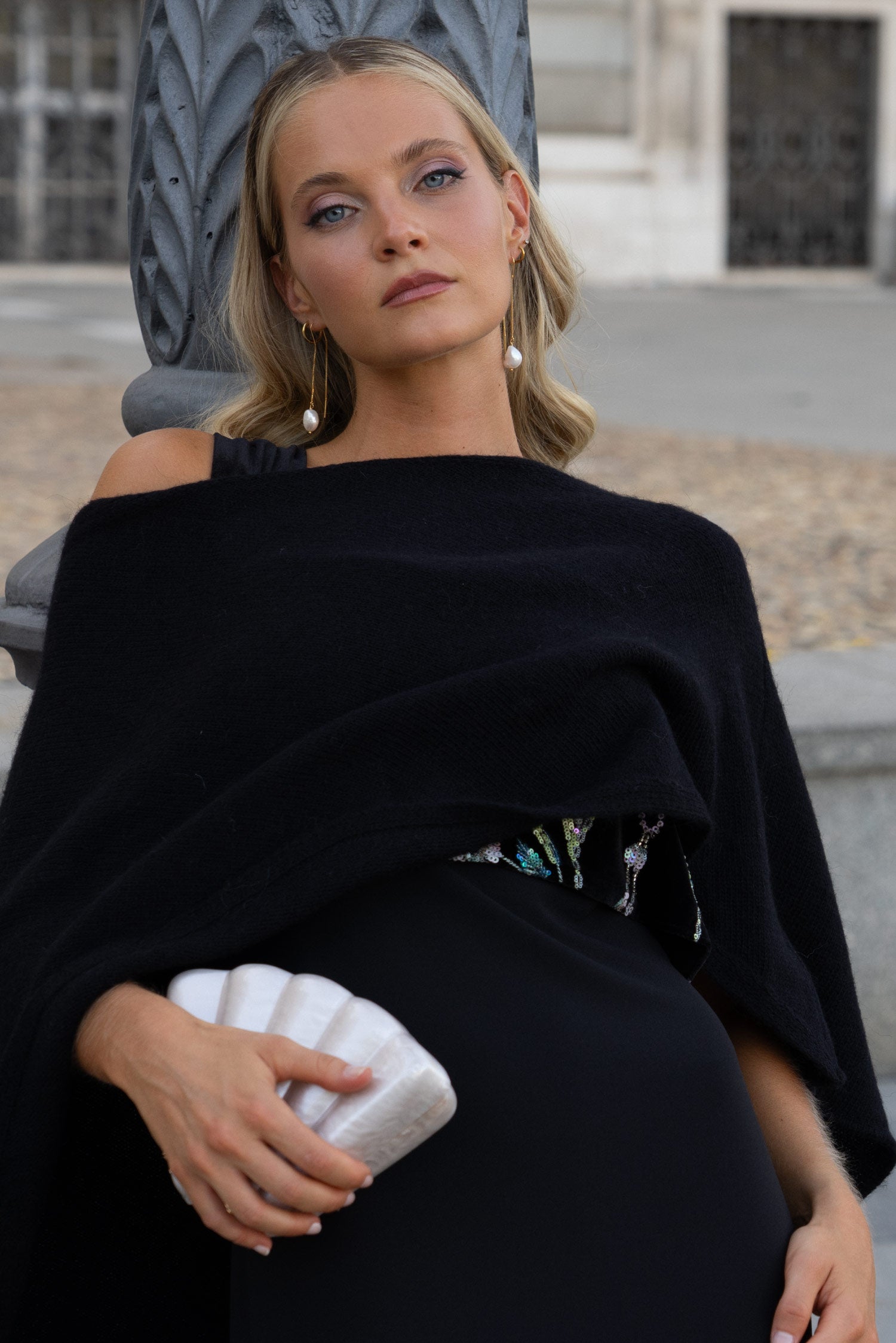 Poncho Inaya Negro