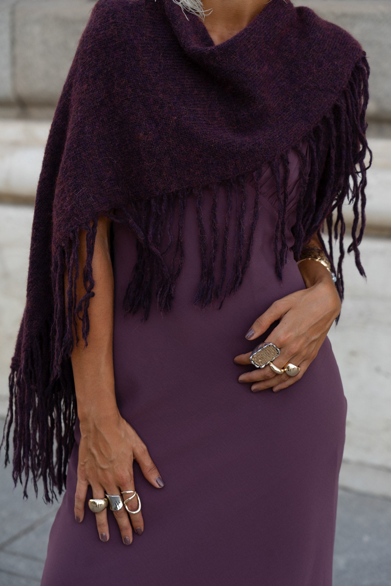 Poncho Mara Berenjena