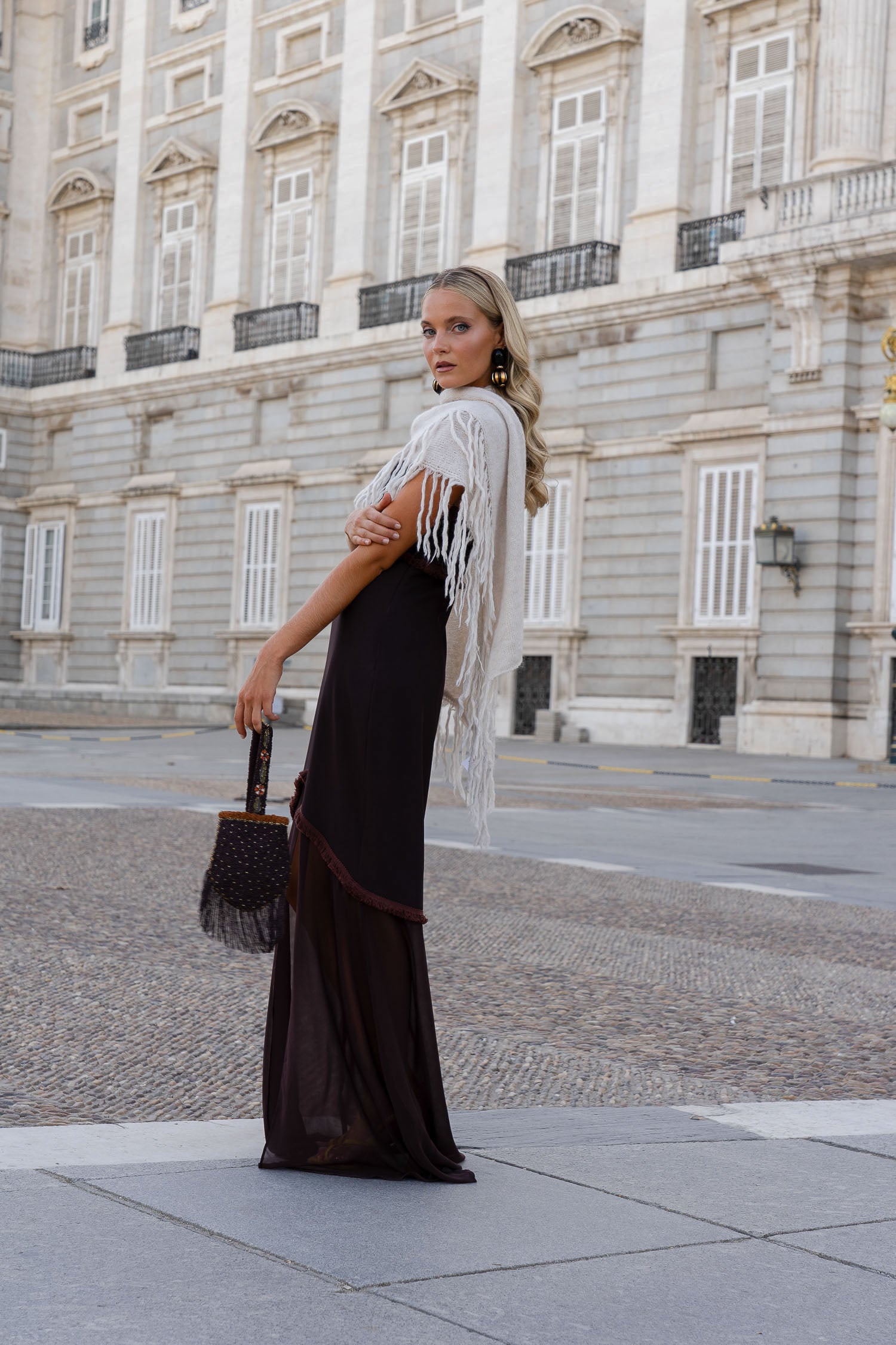 Poncho Mara Off-White