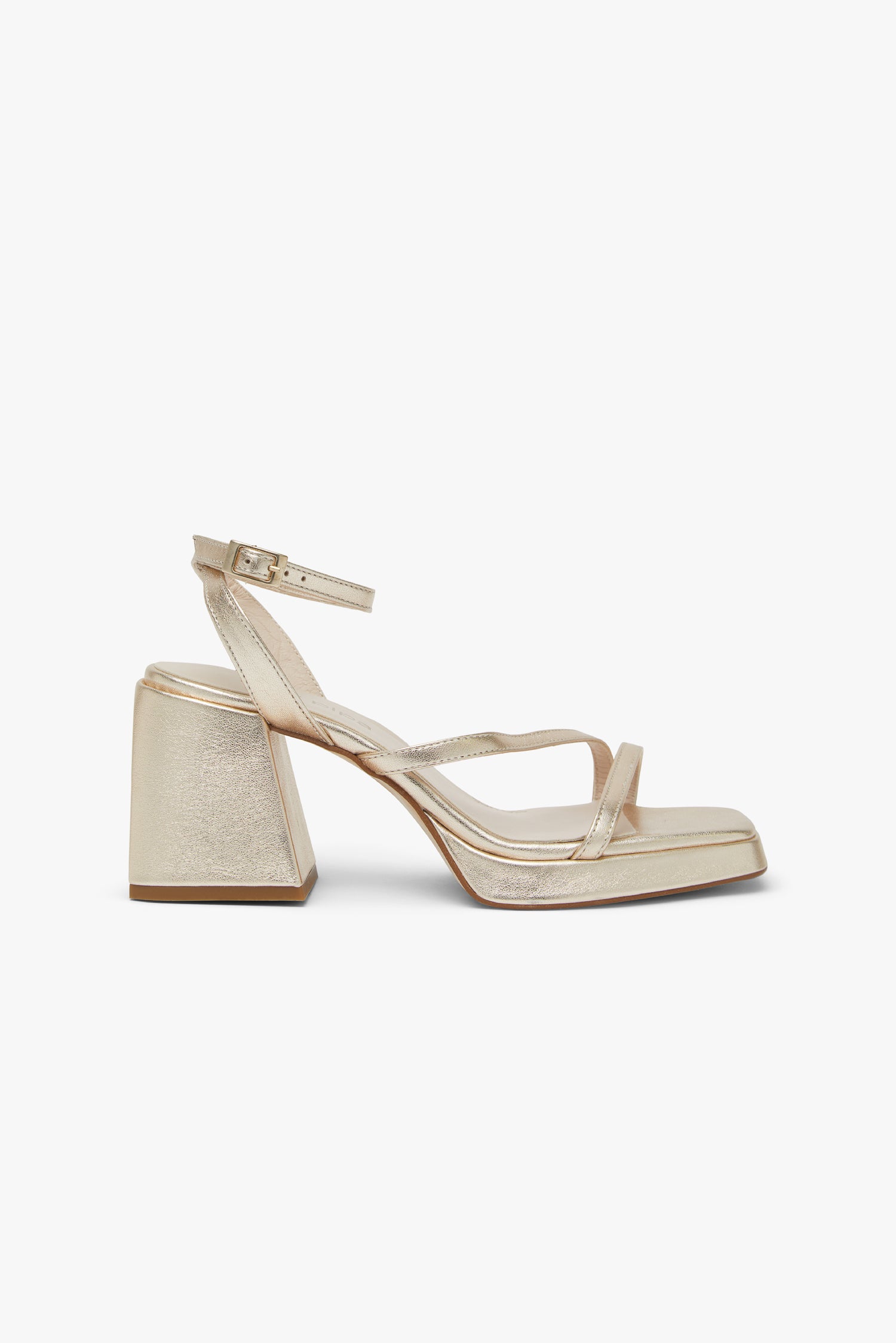 Isabella Gold Sandals